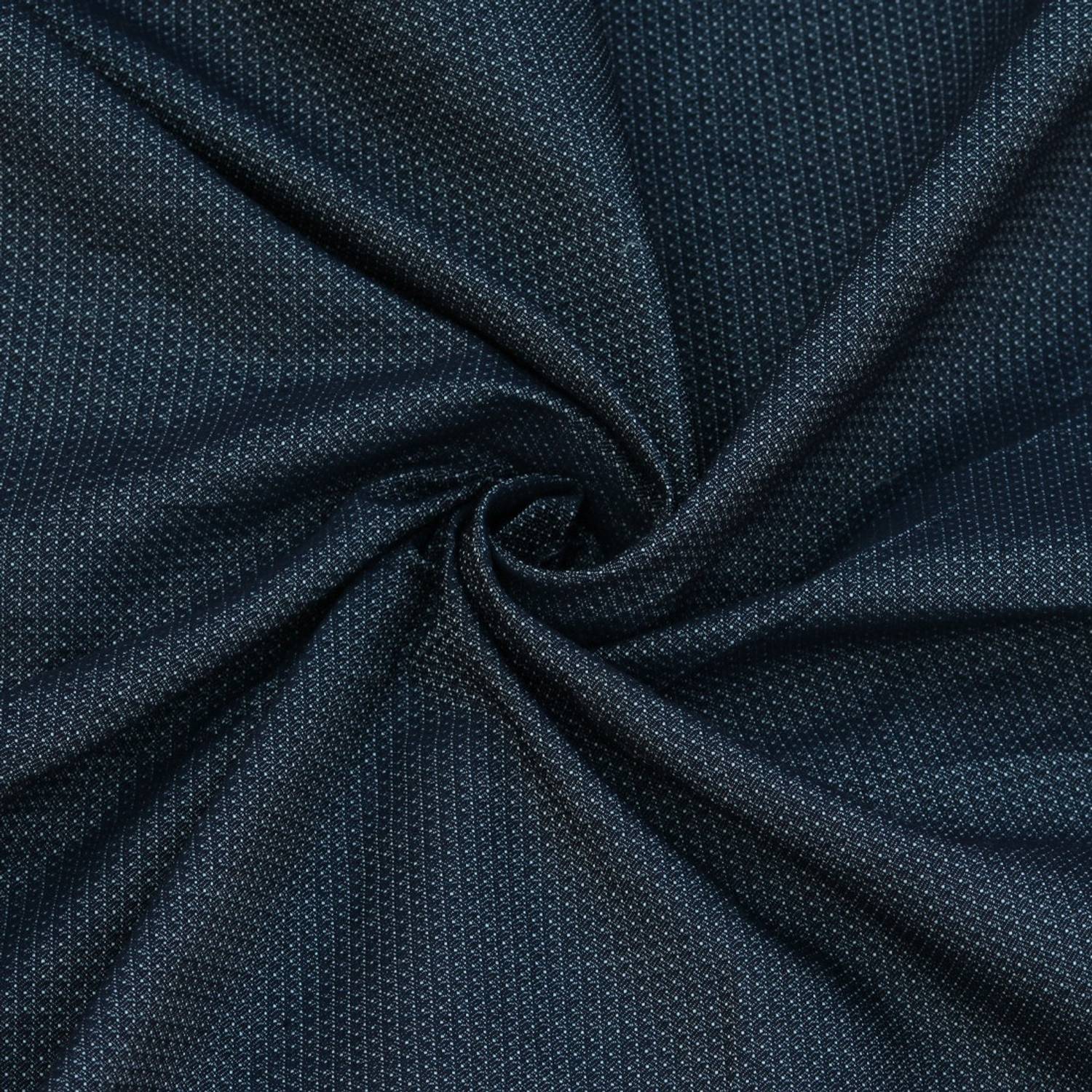 Bigreams Polyester Self Design Shirt Fabric
