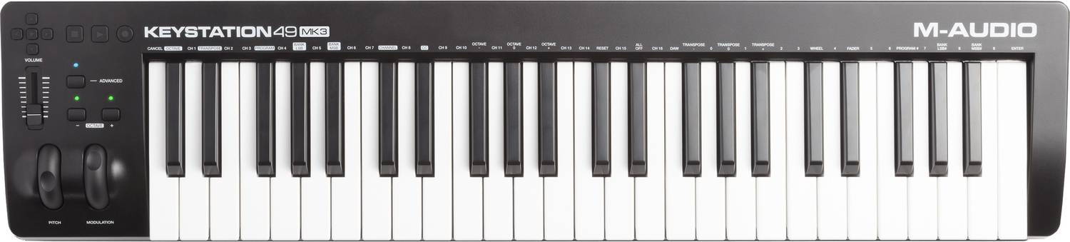 M-Audio Keystation 49 MK3 Compact USB Powered MIDI Controller