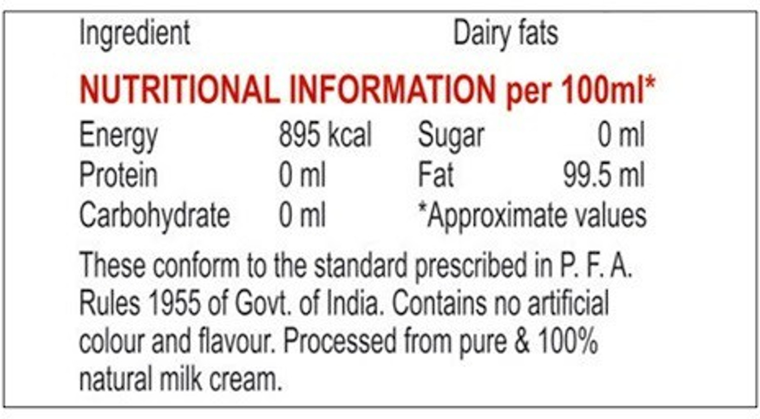 Image of Gold Touch Dairy Ghee Plastic Bottle