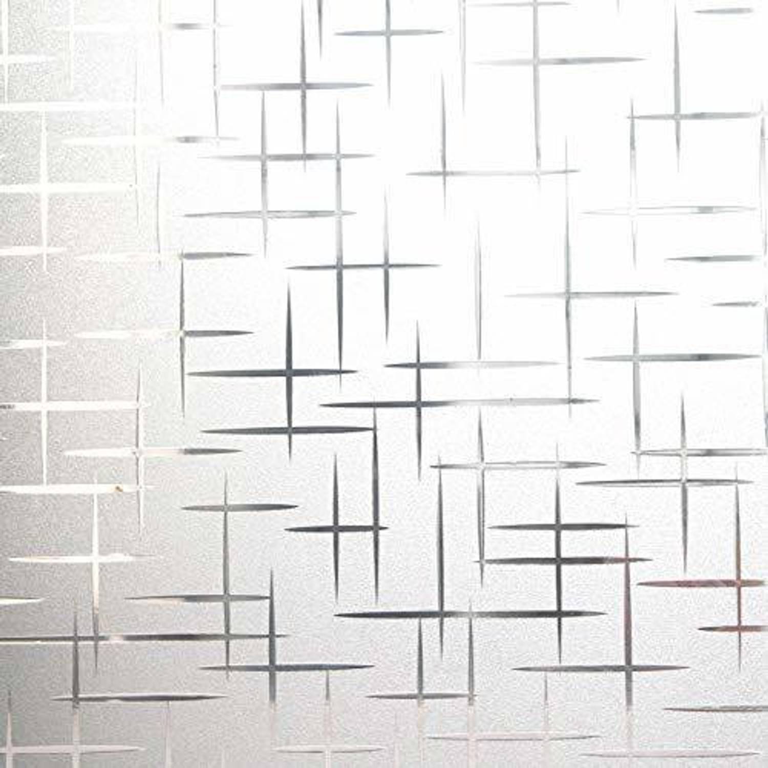 A1 Decor Privacy Window Glass Film Frosted Decorative UV Ray-12x48 Inch