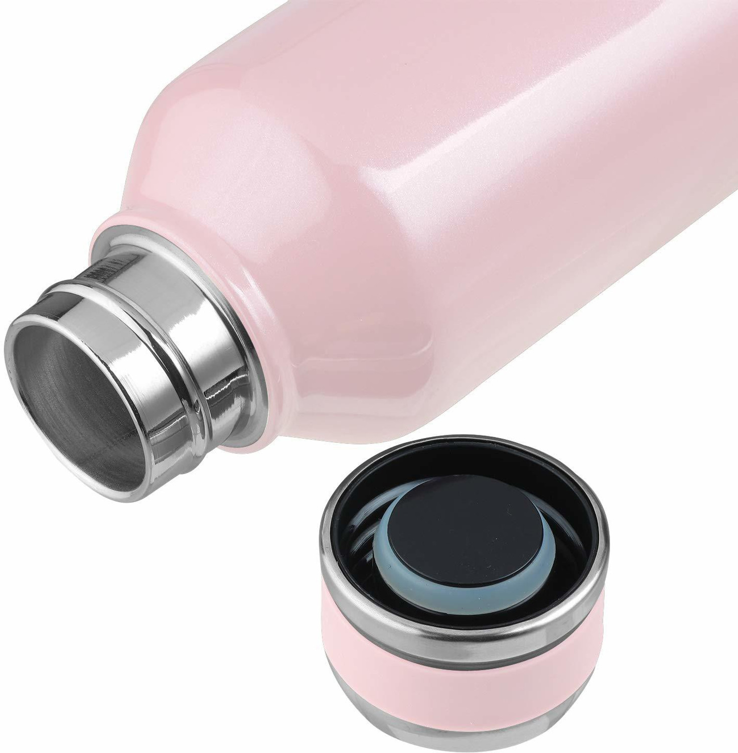 Image of VINOD Bling Flask Water Bottle 750 ml - Fabricated High-Quality Stainless Steel 750 ml Steel Bottle