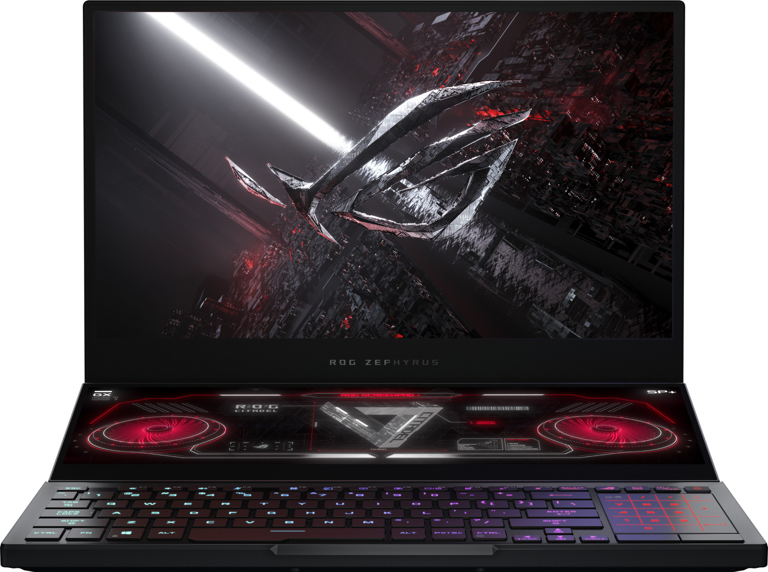 Image of ASUS ROG Zephyrus Duo 15 SE AMD Ryzen 9 Octa Core 5900HX - (32 GB /2 TB SSD /Windows 10 Home /16 GB Graphics /NVIDIA GeForce RTX 3080 /300 Hz) GX551QS-HF151TS Gaming Laptop