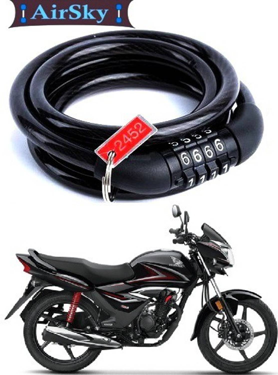 AIRSKY Steel Combination Lock For Helmet