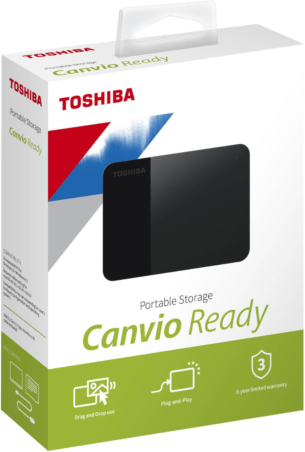 TOSHIBA Canvio Ready 1 TB External HDD - Image 4