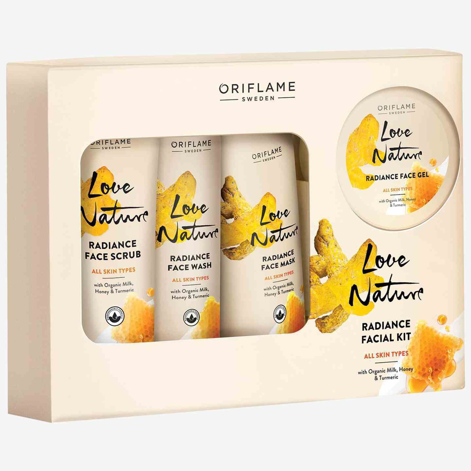 Image of Oriflame Love Nature Rediance Facial kit