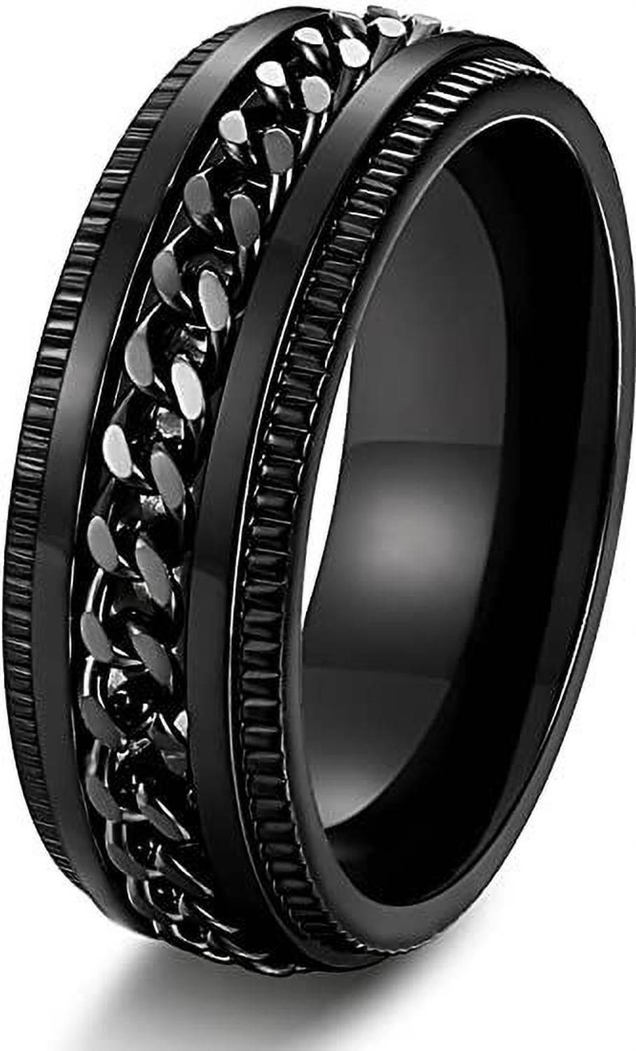 MEENAZ Rhodium Plated Silver Ring - Image 4