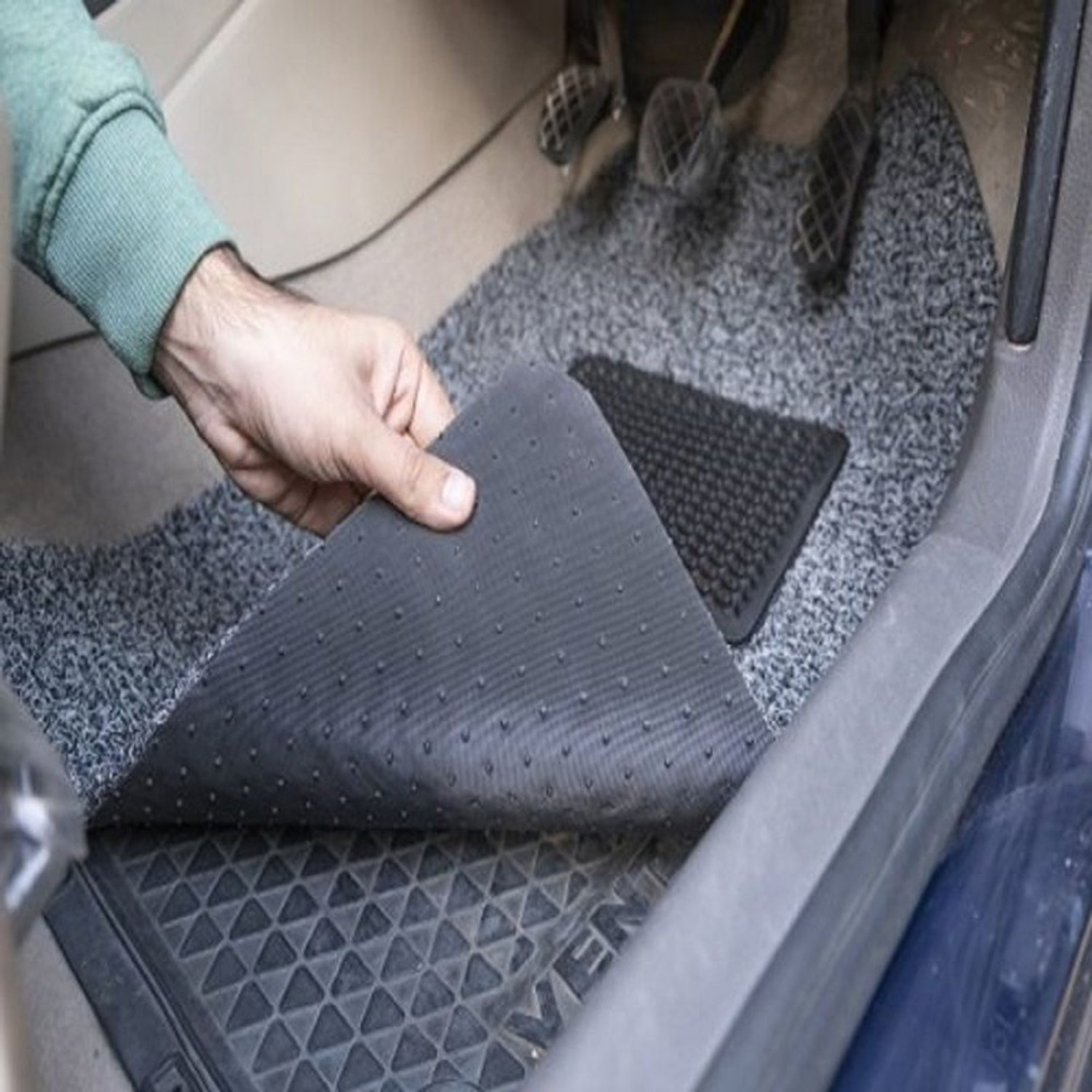 Image of autokaar PVC, Rubber Standard Mat For Maruti Suzuki Alto 800