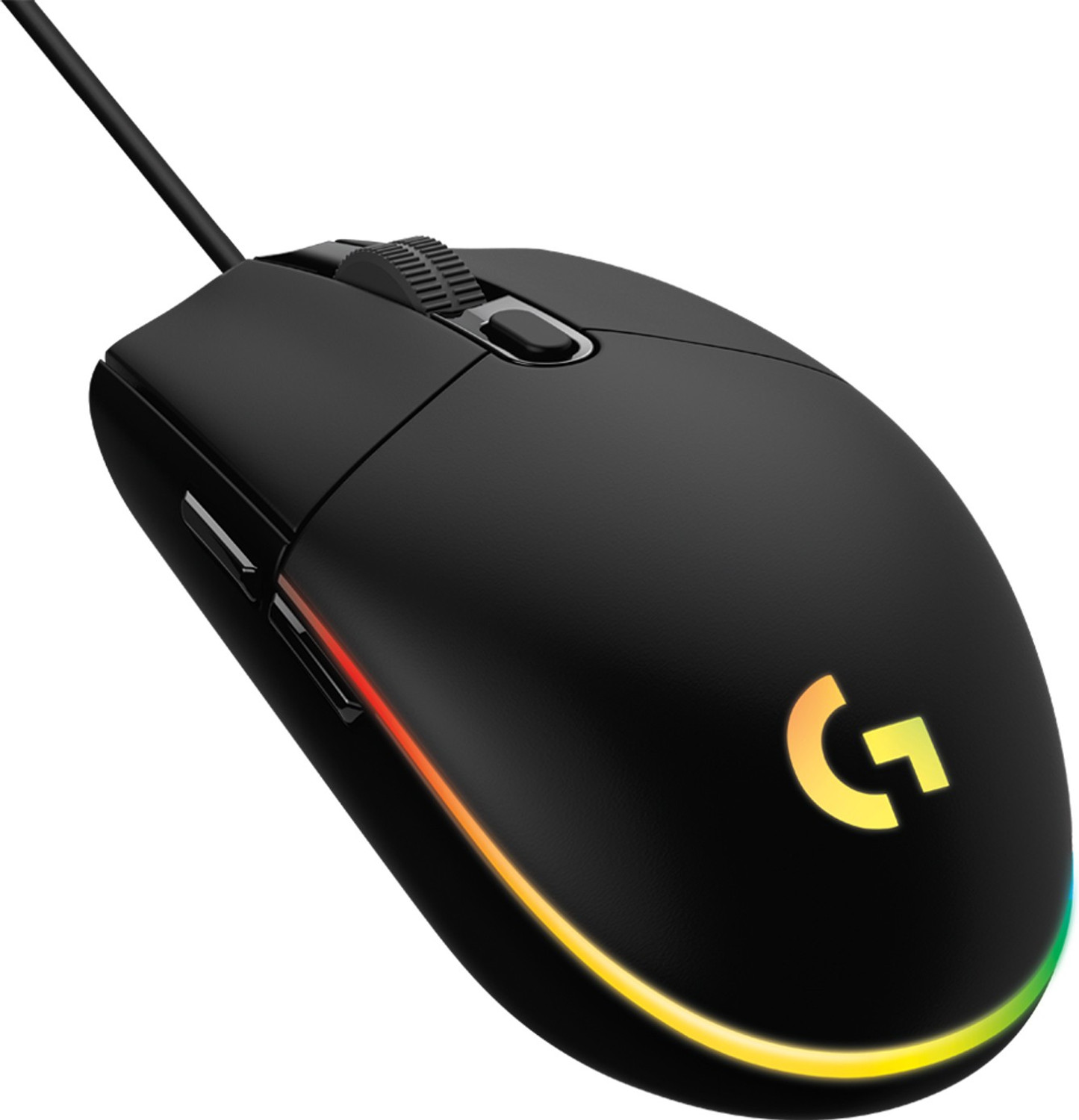 Image of Logitech G102 Wired Ambidextrous Optical Gaming Mouse Light Sync / Adj DPI Upto 8000, 6 Programmable Buttons, RGB