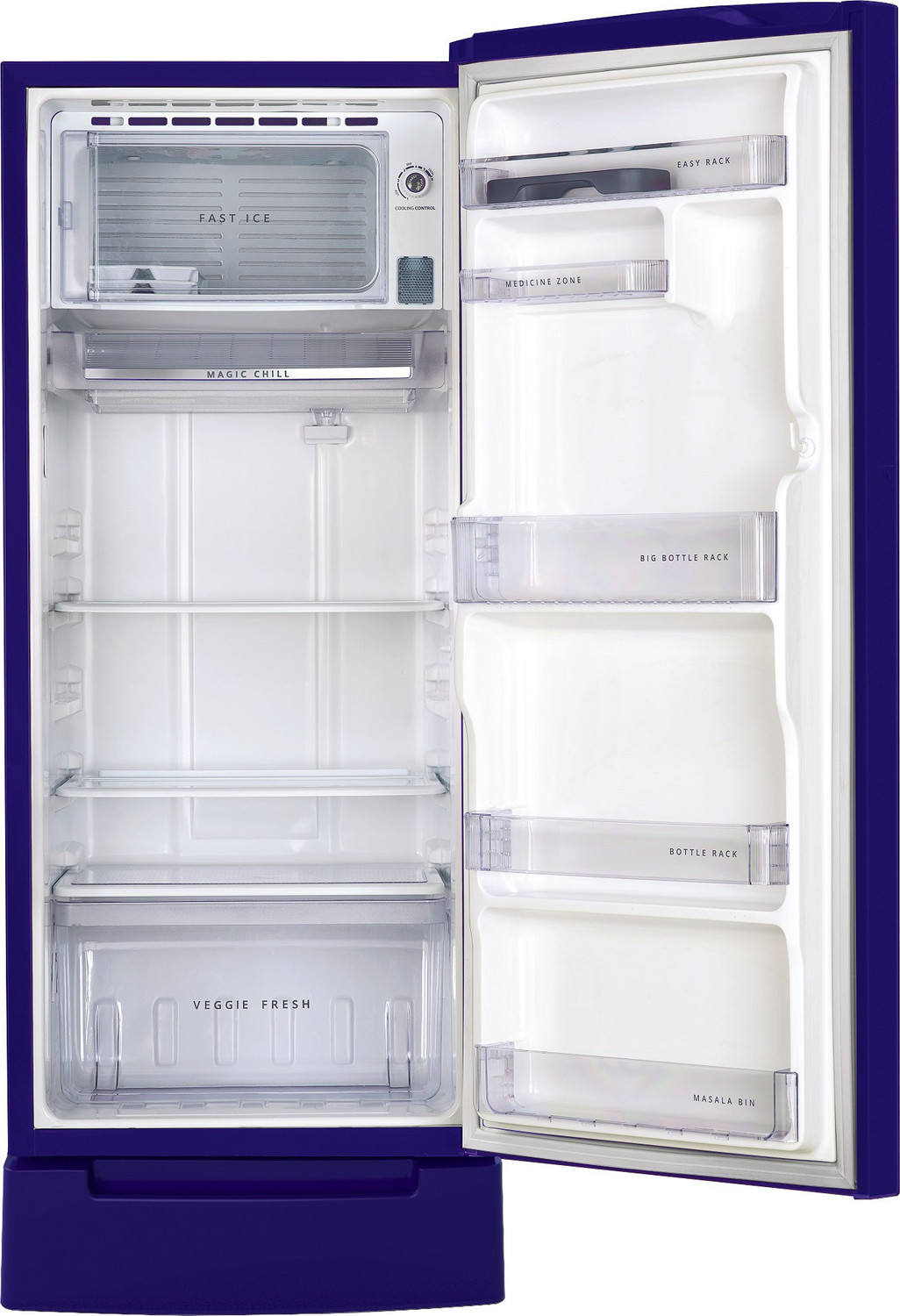 Image of Whirlpool 200 L Direct Cool Single Door 3 Star Refrigerator