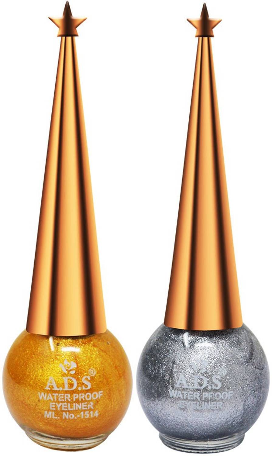 ADS Good Choice India Eyeliner, Water Resistant, Long-Lasting, Shade- (AE501) Each 10 ml