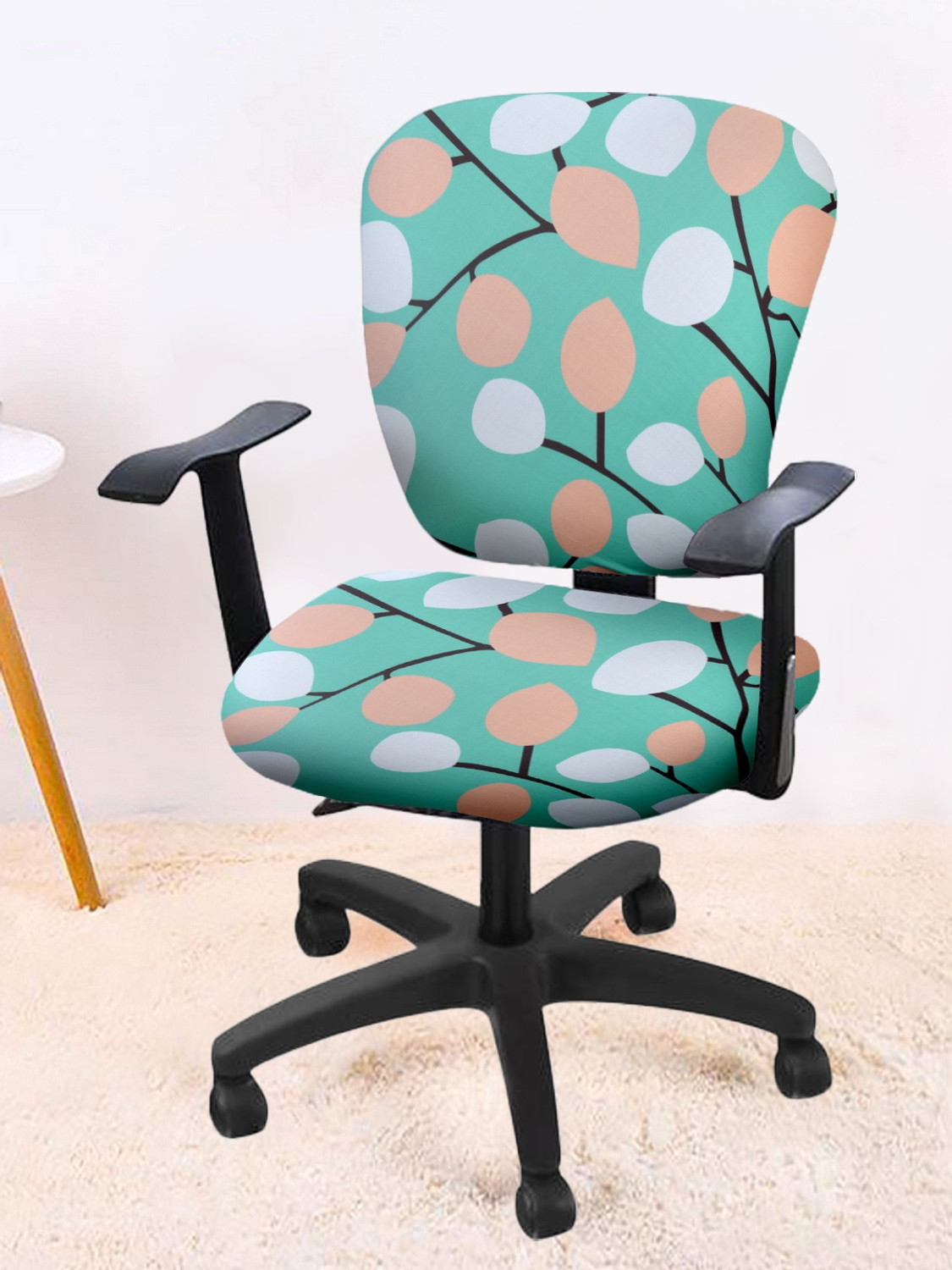 Image of Cortina Polyester 1 Seater Chair Floral Cover