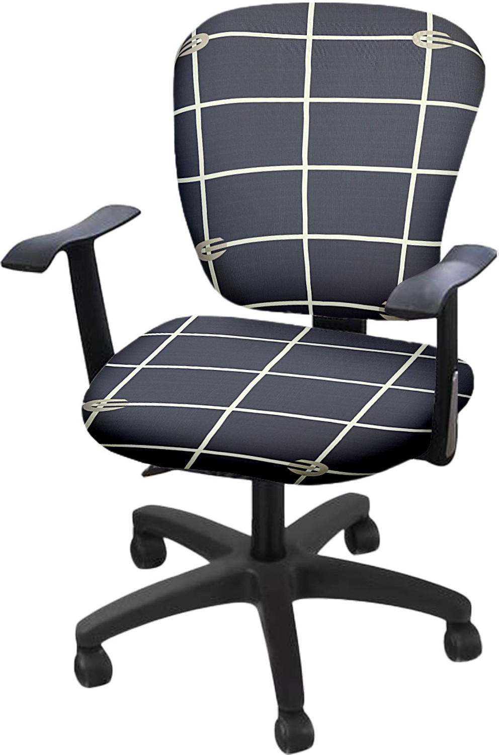 Image of Cortina Polyester 1 Seater Chair Striped Cover
