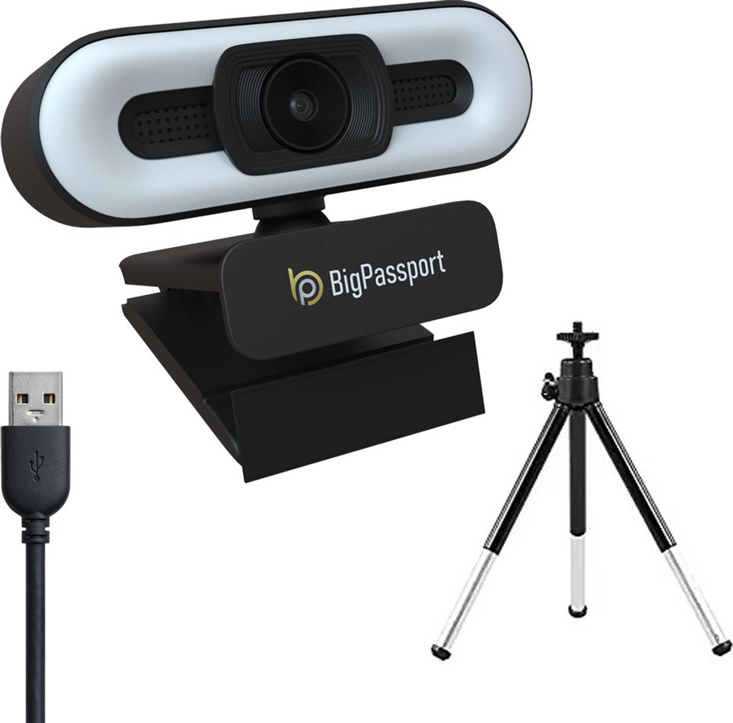 BigPassport Pro-Live_N2 Full HD Webcam 1080p, with Microphone, Night vision, USB Connectivity