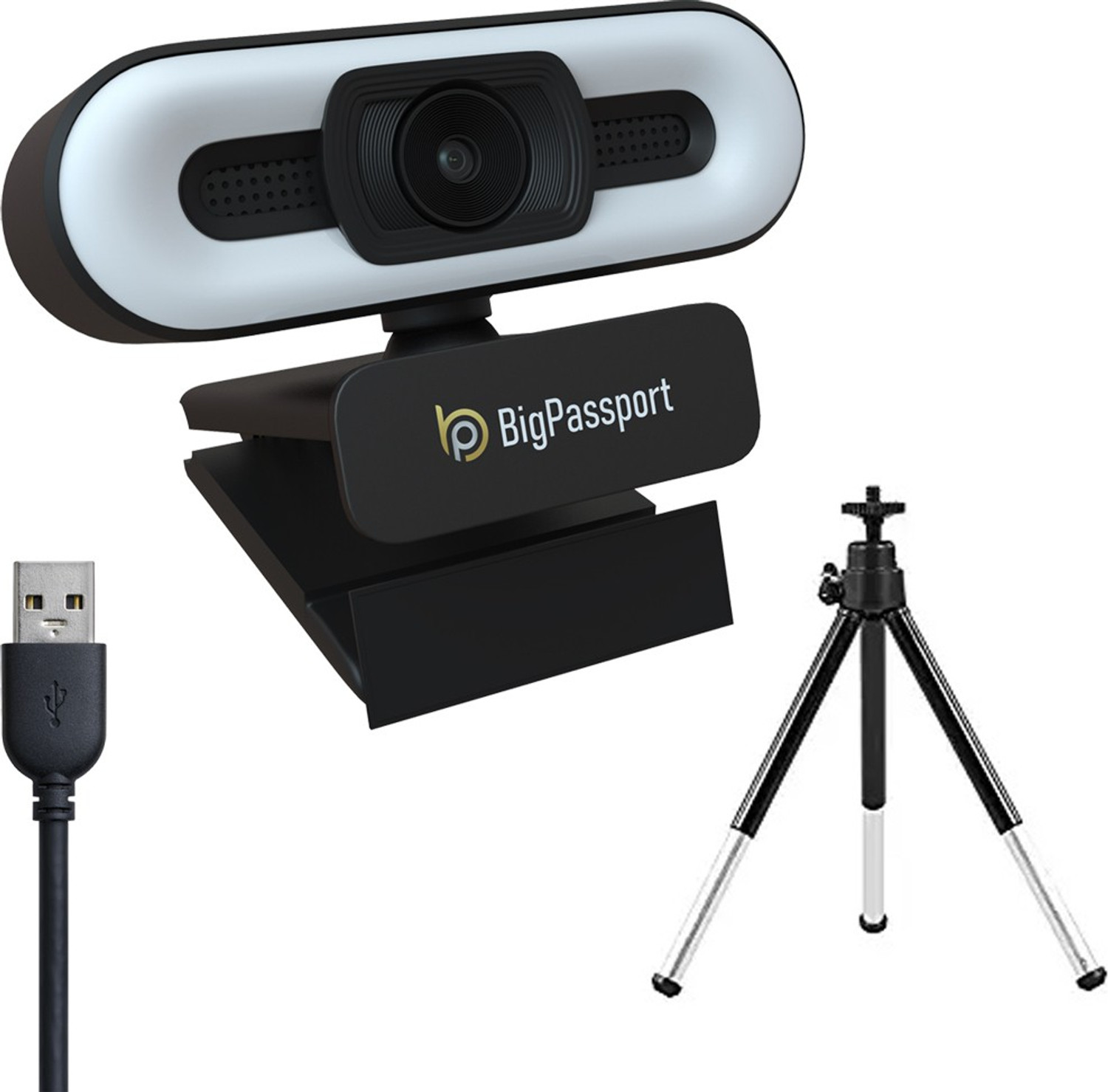Image of BigPassport Pro-Live N2 Full HD Webcam 1080p, with Microphone, Night vision, USB Connectivity
