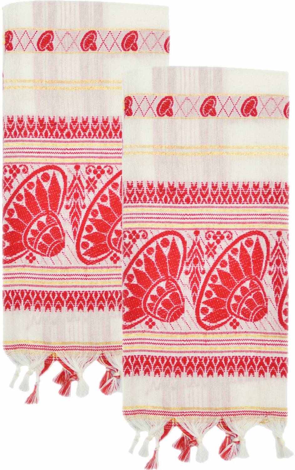 Assam Handloom Polycotton 160 GSM Bath, Hand, Face Gamcha