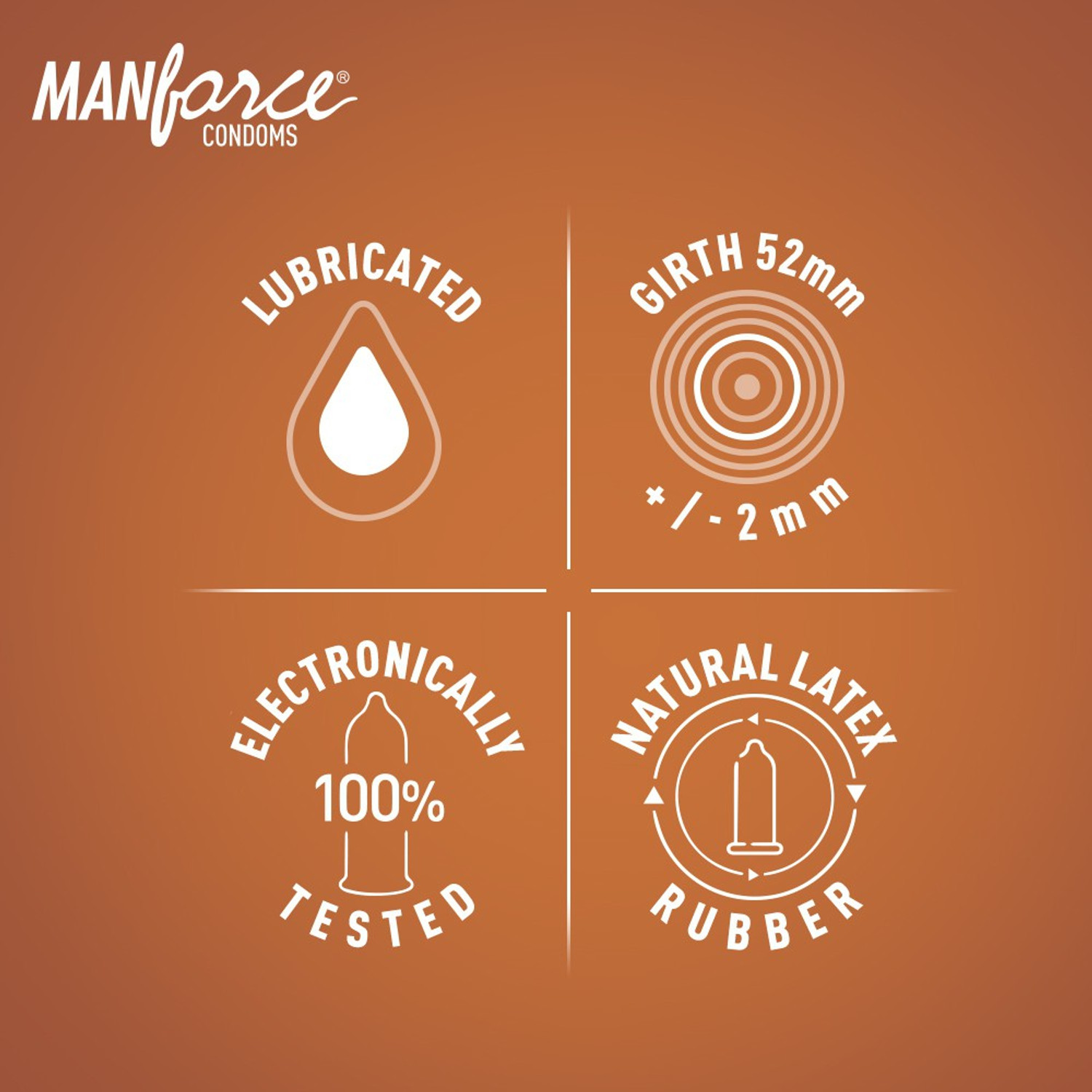 Image of MANFORCE Premium Condoms (Hotdots Belgian Chocolate with Bigger Dots & Cocktail Chocolate + Hazelnut with Dotted Rings) Combo - 10s (Pack of 2) Condom (Set of 2, 20 Sheets)