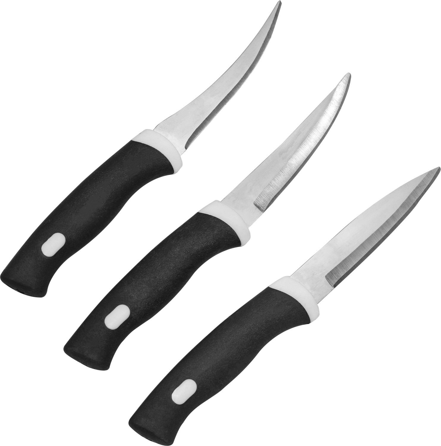 Image of LA'FORTE 3 Pc Stainless Steel Knife Set LAFPKS-003