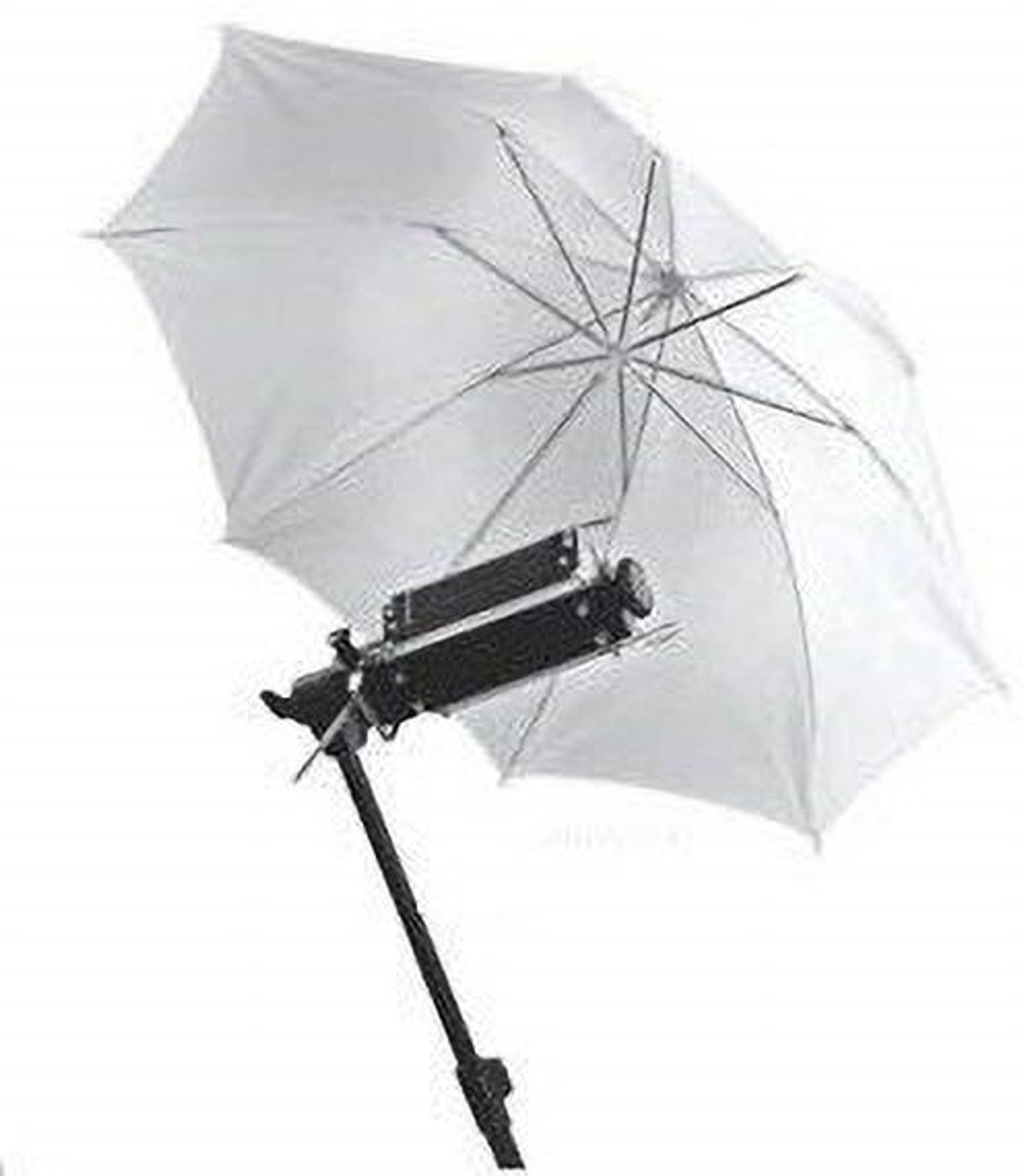 Image of WON Pair Porta Umbrella Video Light for Video Photography Portable Studio Kit (9Ft) White Reflector Umbrella