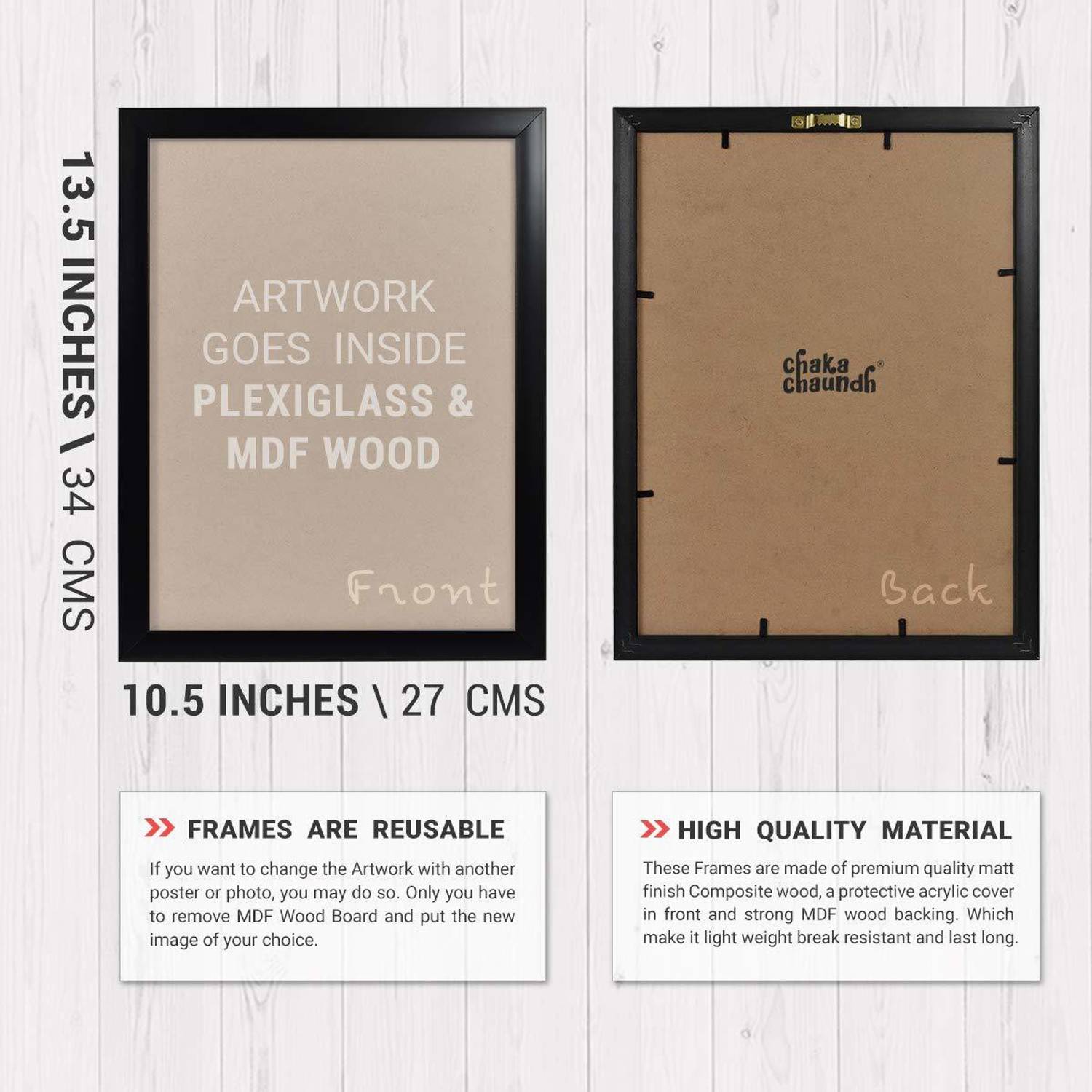 IMGMC Framed Music Posters 34x27cm - Image 3