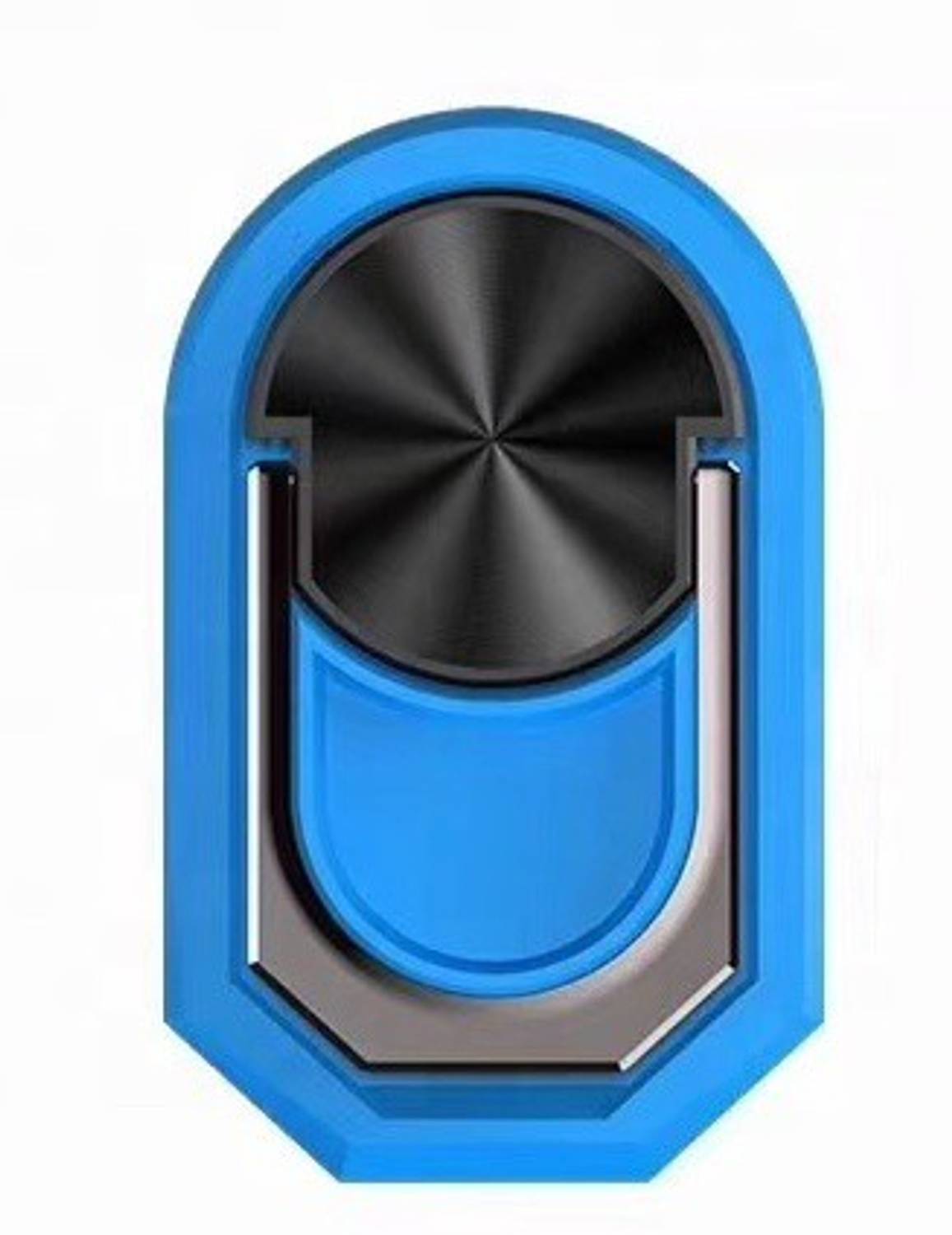 befunky Cute Funky Classic Phone Ring Grip Stand 360 Degree Rotating Anti Drop Finger Holder for Mobile & Tablets (Blue) Mobile Holder