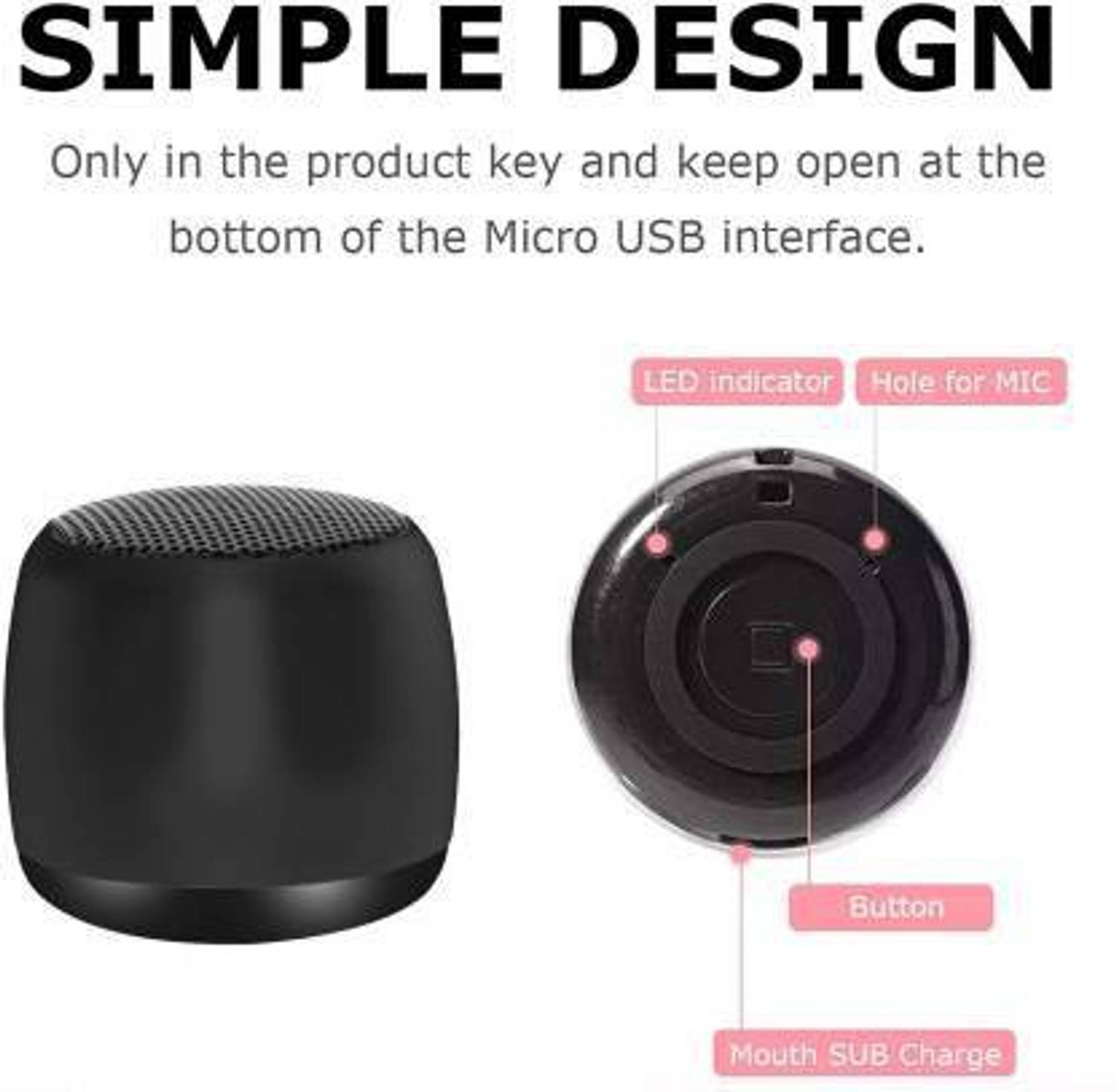 NKL 3D Sound Portable Bluetooth Speaker - Image 4