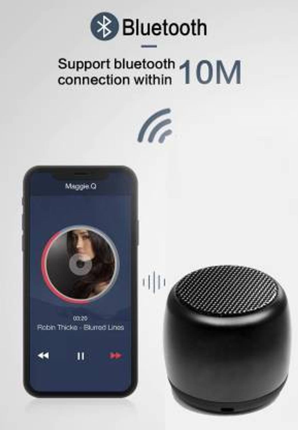 NKL 3D Sound Portable Bluetooth Speaker - Image 3