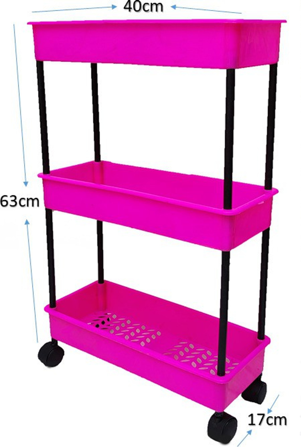 Image of RMA HANDICRAFTS Plastic Kitchen Trolley