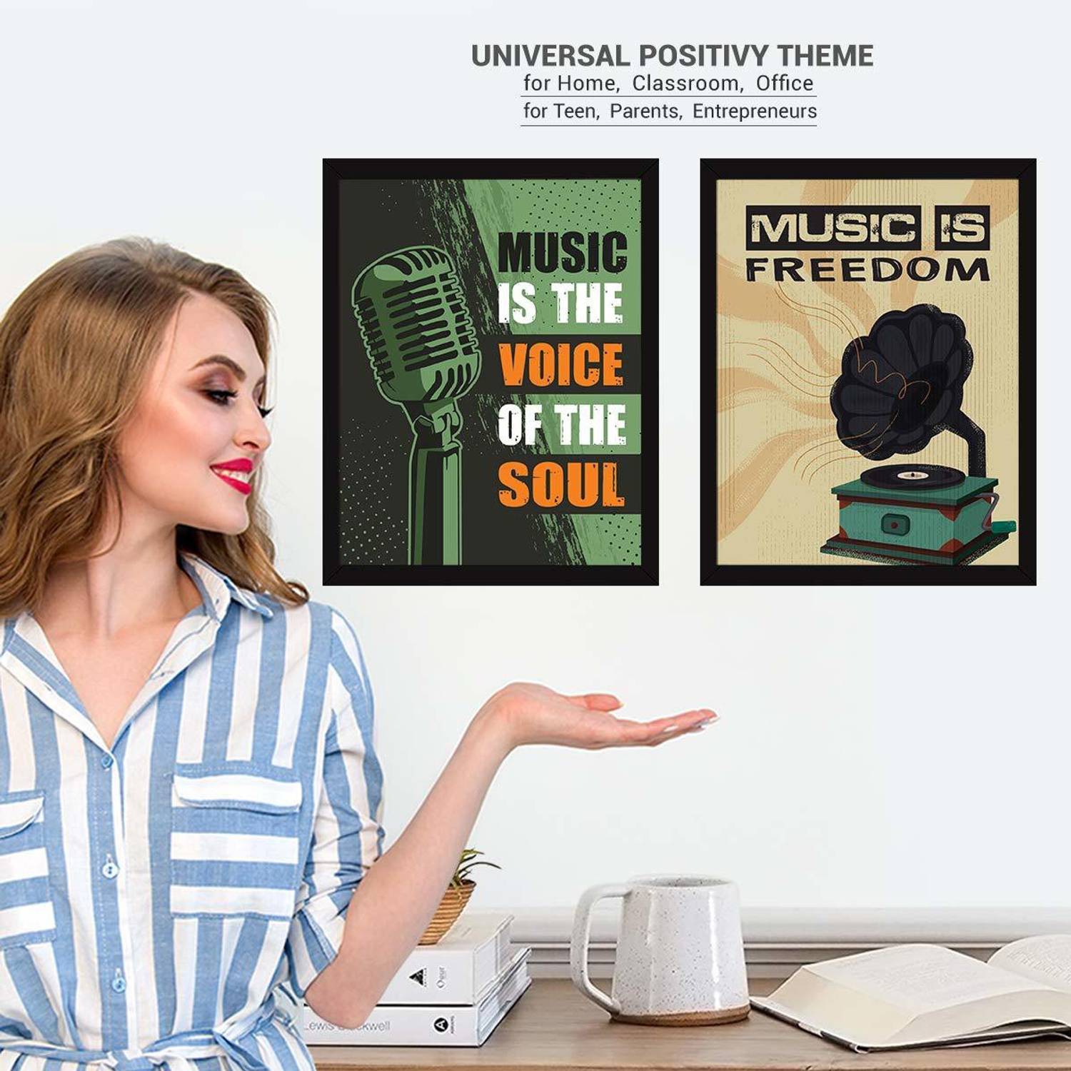 IMGMC Framed Music Posters 34x27cm - Image 5