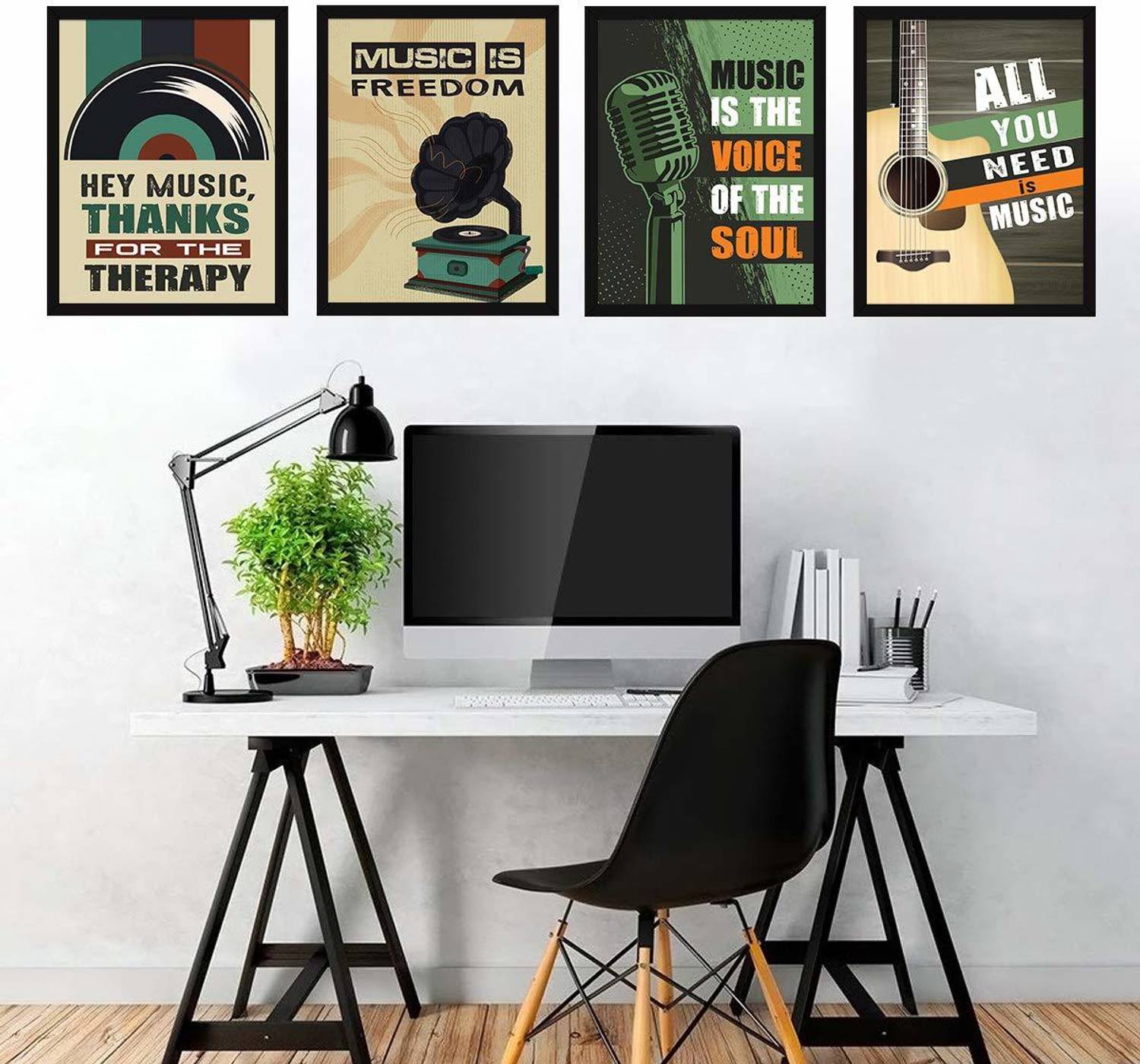 IMGMC Framed Music Posters 34x27cm - Image 2