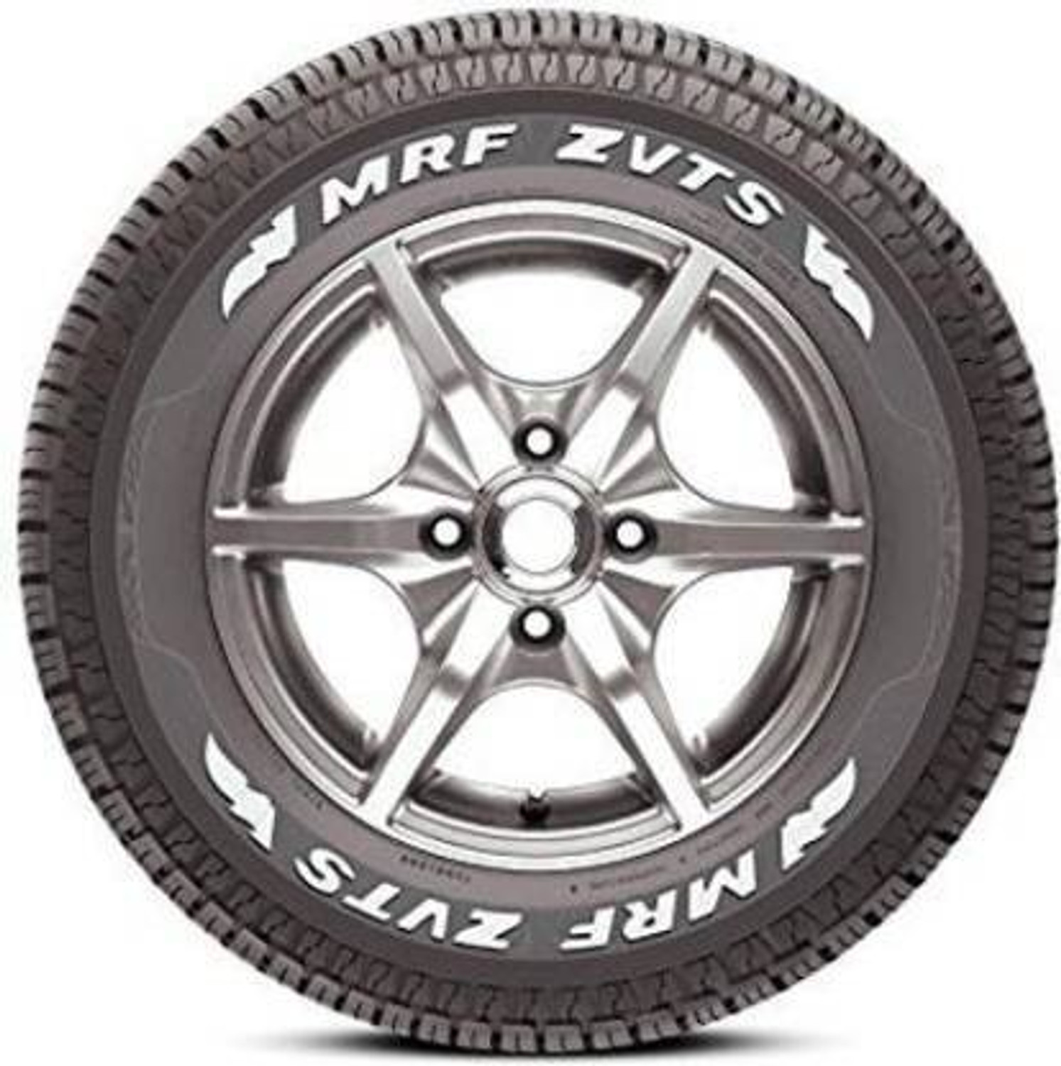 Image of MRF ZVTS 145 /70 R13 71S ( SET OF 2 ) Tubeless car tyre 4 Wheeler Tyre