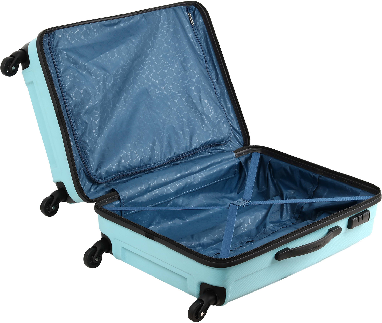 Image of Kamiliant by American Tourister TRIPRISM SPINNER 78CM - PURIST BLUE Check-in Suitcase 4 Wheels - 30 inch