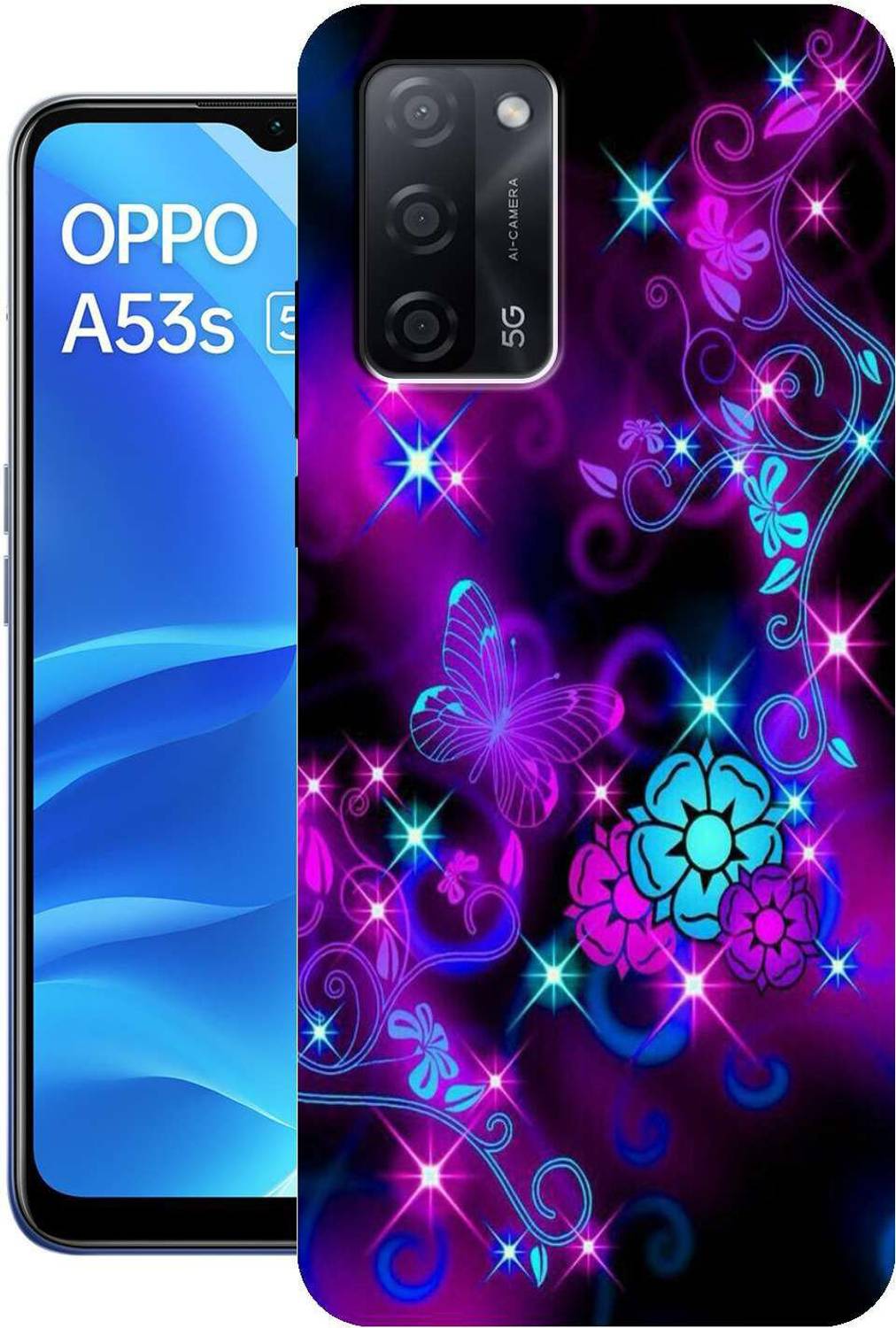 BUYMORE Back Cover for OPPO A53s 5G