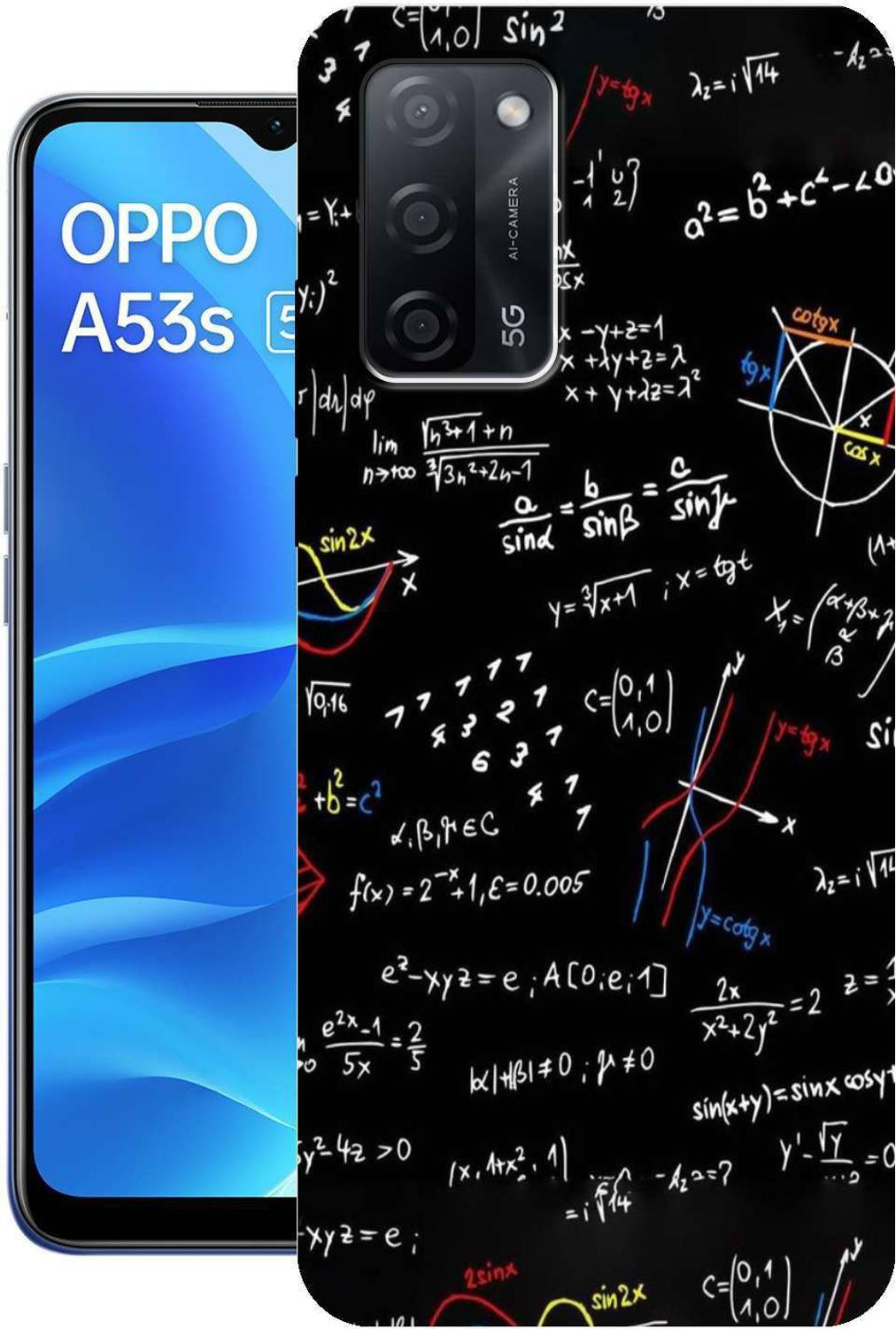 BUYMORE Back Cover for OPPO A53s 5G