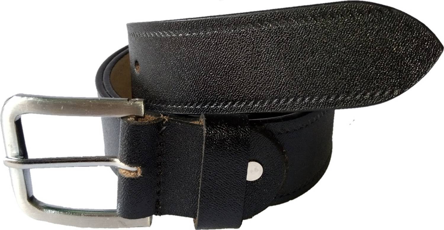 ajanta supreme Men Black Genuine Leather Belt