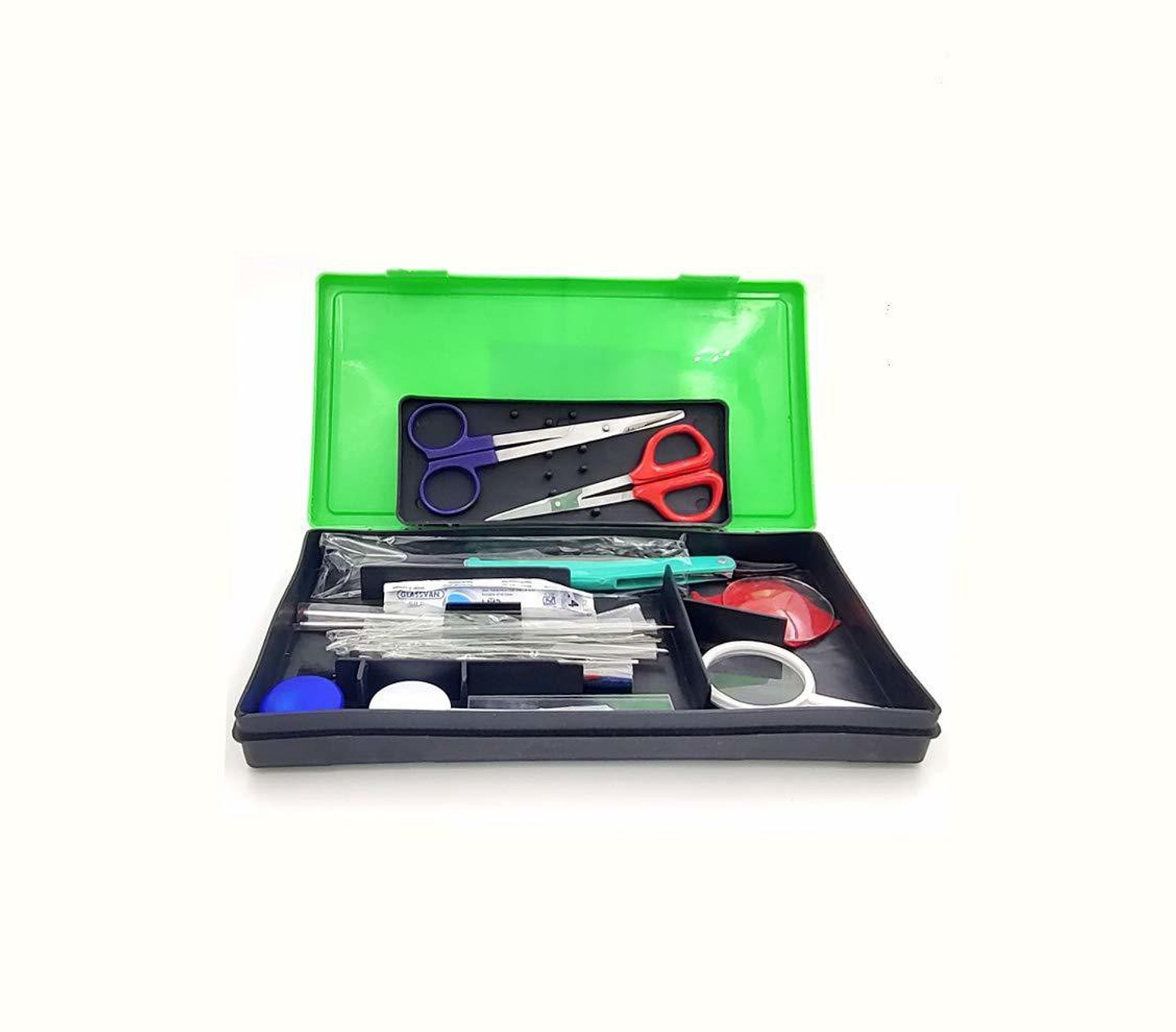 Image of RELIBBA Dissection box Pack of 19 instruments Biology Set Manual Gynecologist Table