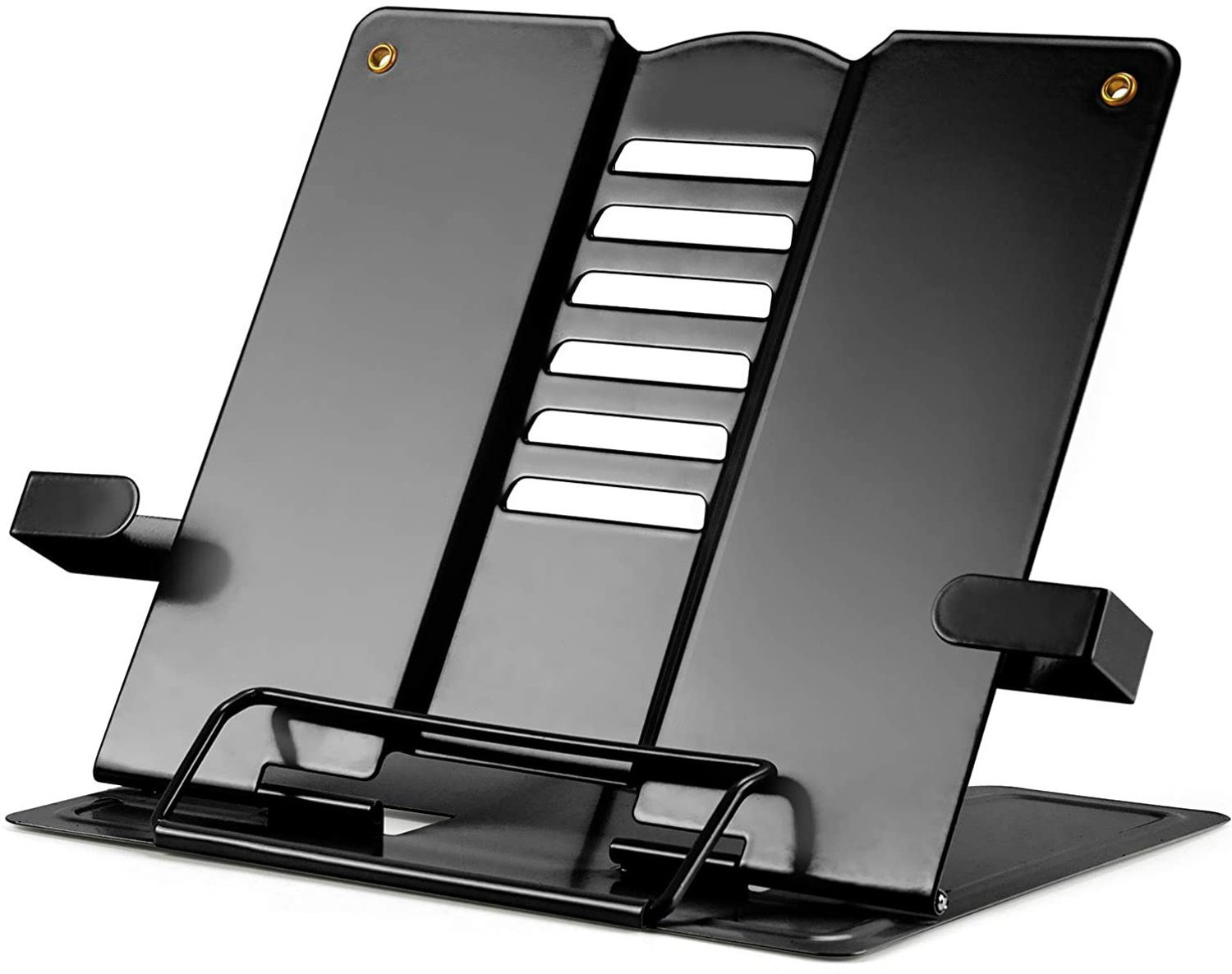 Image of Hyderon 1 Compartments MILD STEEL BOOK READING STAND (Black)