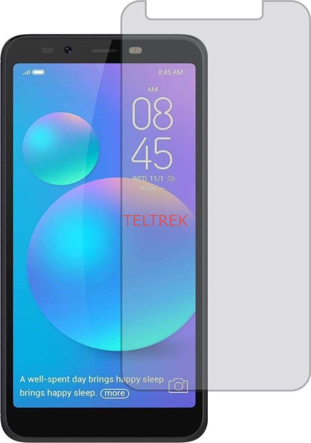 Image of TELTREK Impossible Screen Guard for TECNO CAMON IACE (Flexible Shatterproof)