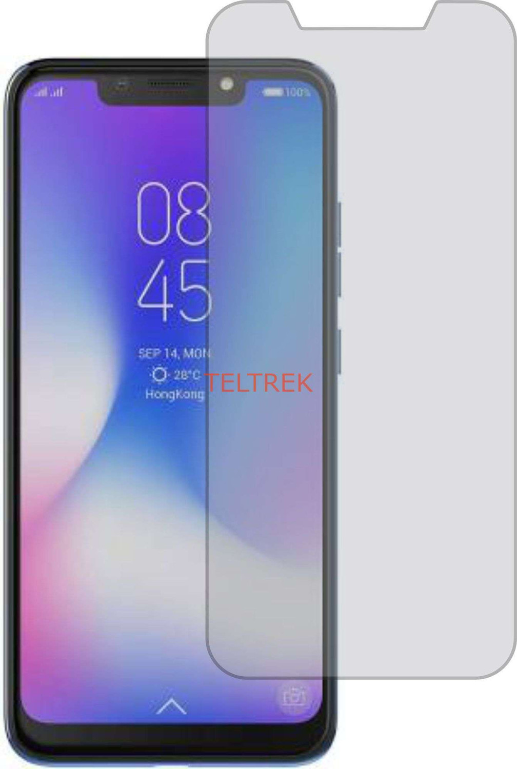 Image of TELTREK Impossible Screen Guard for TECNO CAMON ICLICK 2 (Flexible Shatterproof)