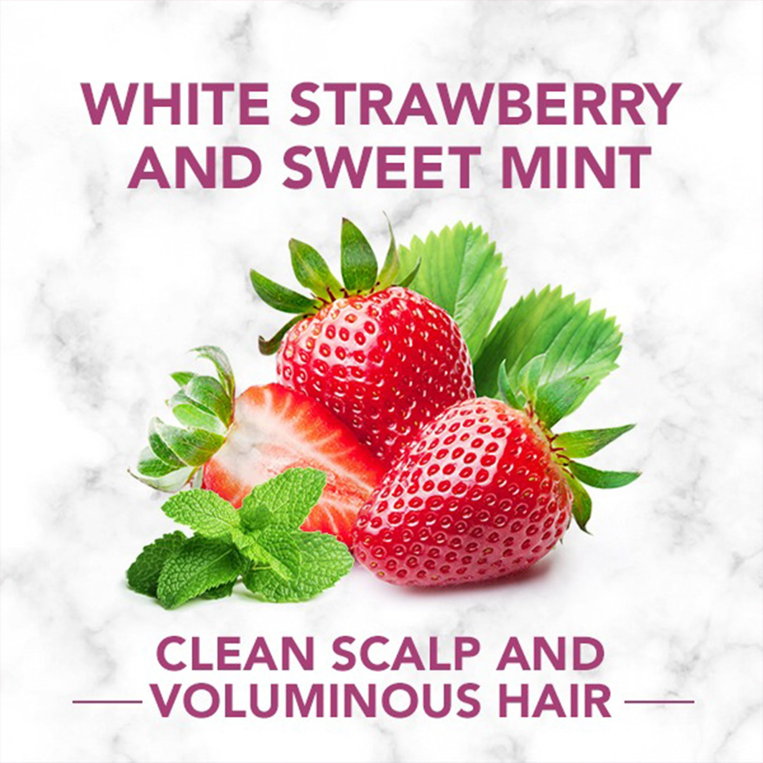 Image of Herbal Essences White Strawberry & Sweet Mint- For Cleansing and Volume - No Paraben, No Colorants CONDITIONER