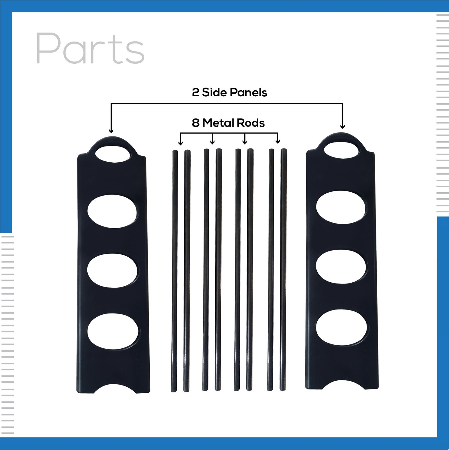Image of TNT The Next Trend Multipurpose Foldable Kaan Shoe Rack Cabinet Organizer 4 Shelves Metal Open Book Shelf