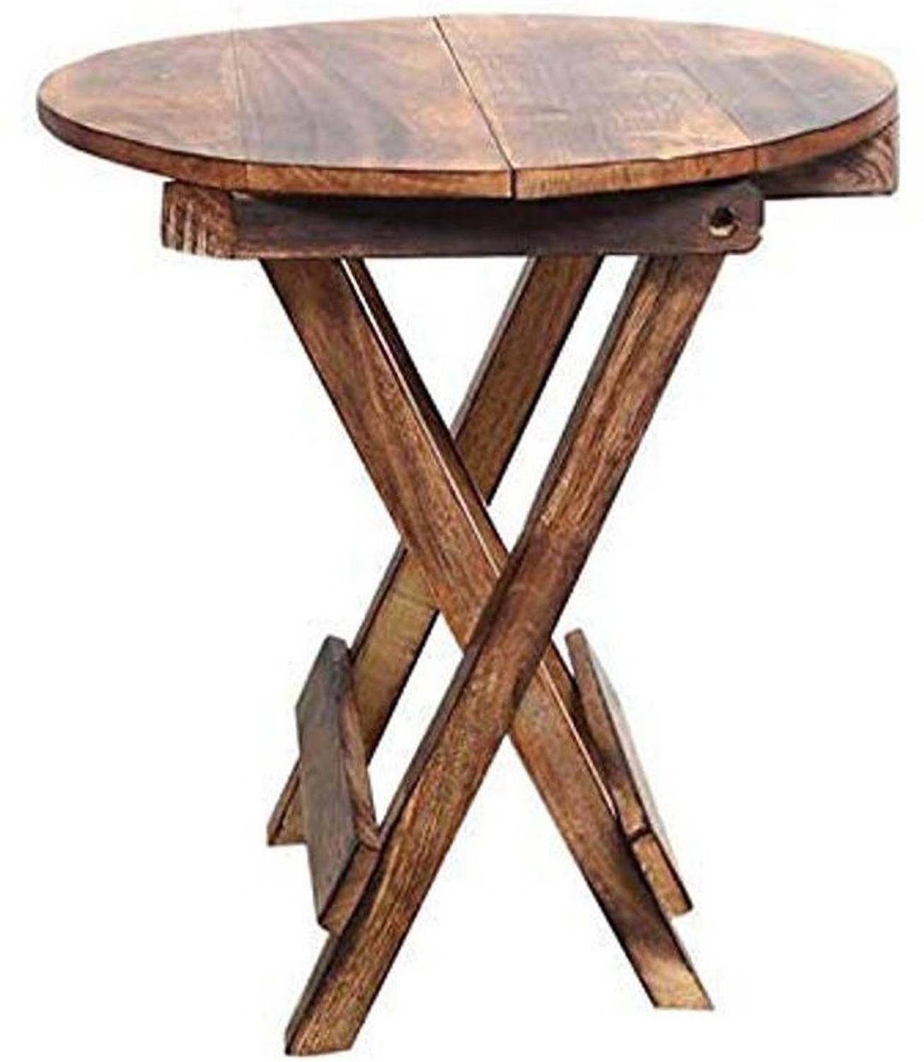 Canwood Solid Wood Side Table (Finish Color - Brown, Pre-assemble
