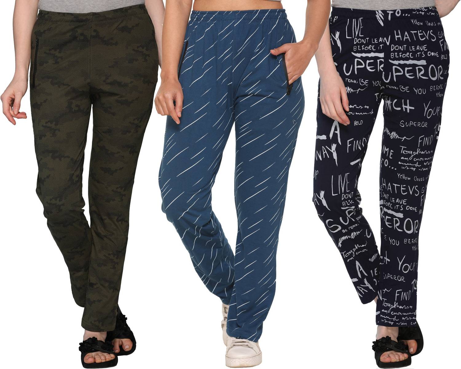 69GAL Printed Women Multicolor Track Pants