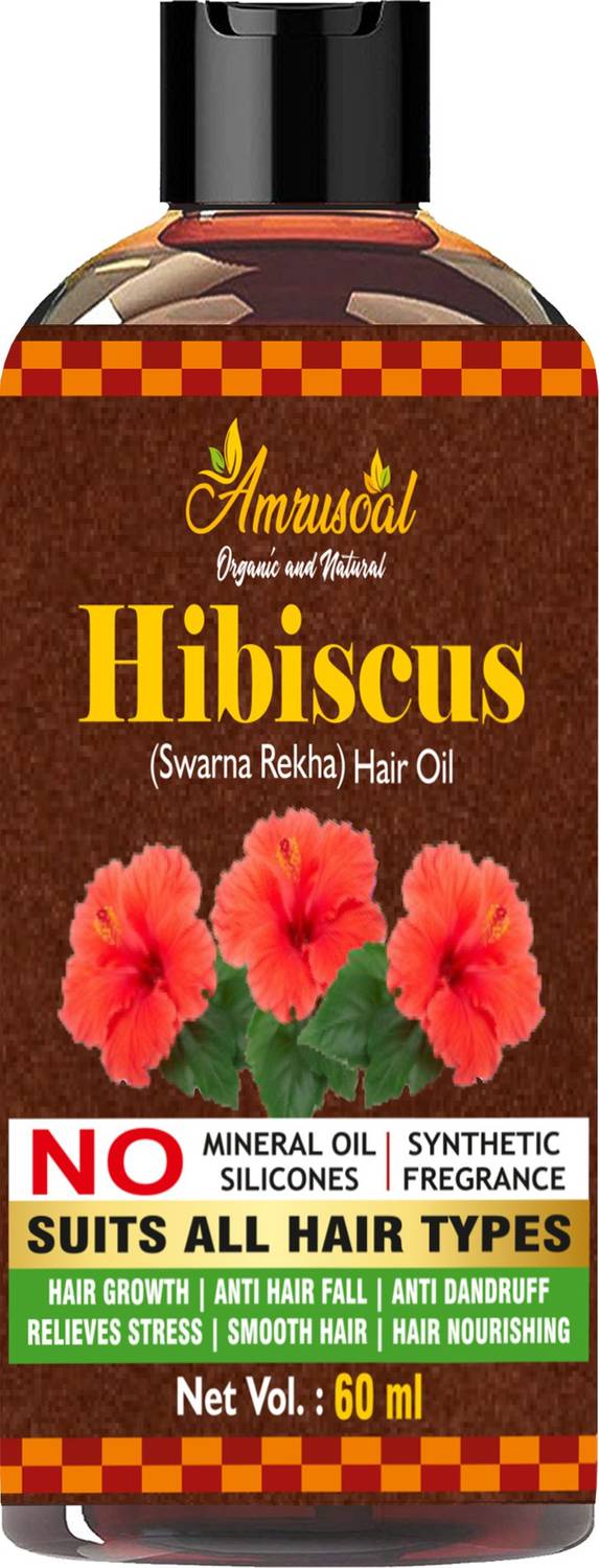AMRUSOAL Hair Regrowth for Men & Women - 60ml | Controls Hair fall & Dandruff Hair Oil