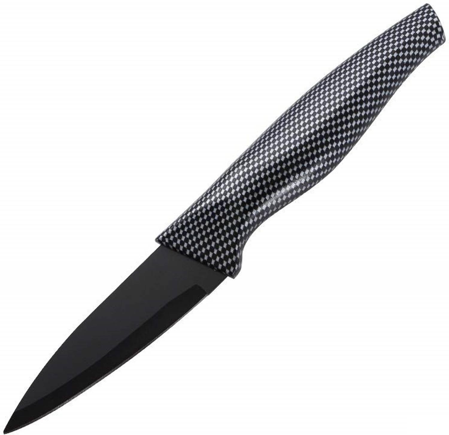 BERGNER 1 Pc Stainless Steel Knife Carbon TT 8.75 cm Black