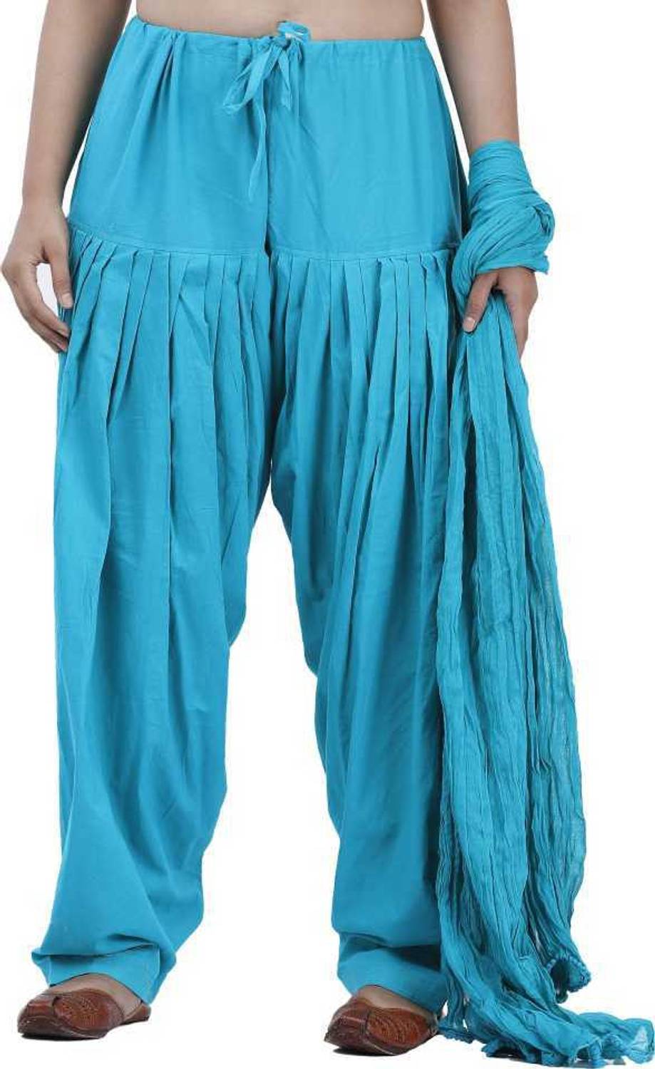 NOBHOB Women Patiala Dupatta Set