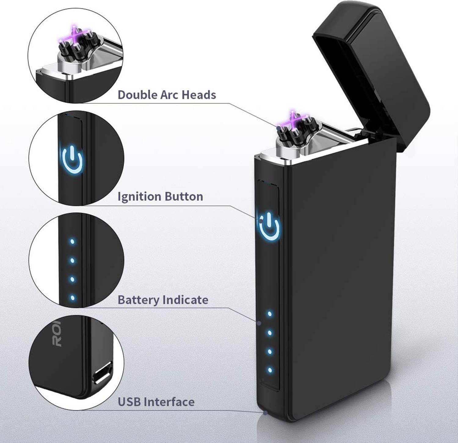 Explorer Dual Arc Plasma Lighter with Battery Indicator and Gift Box, USB  Rechargeable Windproof Flameless Electric Lighter USB Lighter Pocket Lighter  Cigarette Lighter Price in India - Buy Explorer Dual Arc Plasma Lighter  with Battery Indicator and Gift ...