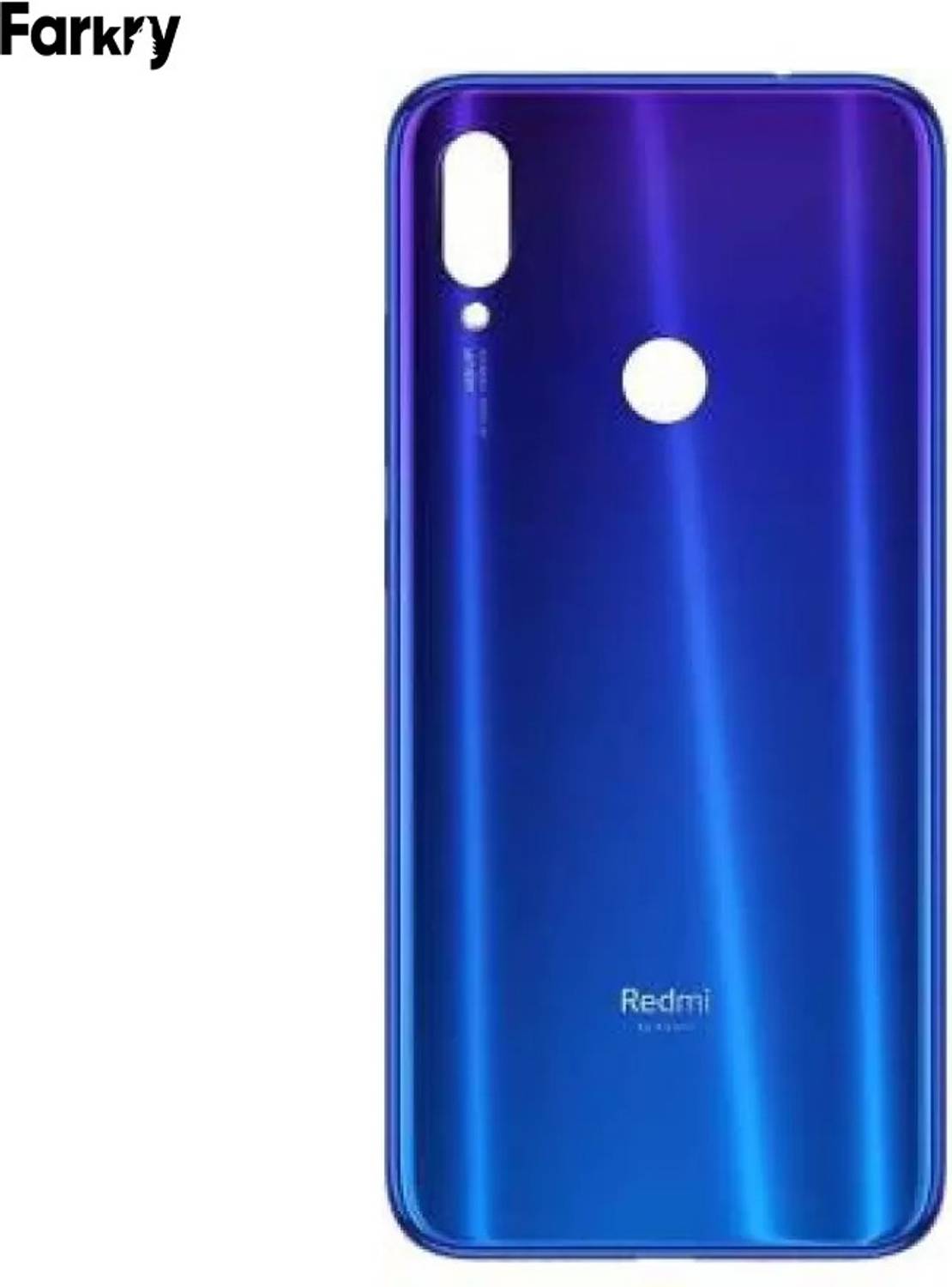 Farkry Redmi Note 7 Pro Blue Back Panel - Image 1