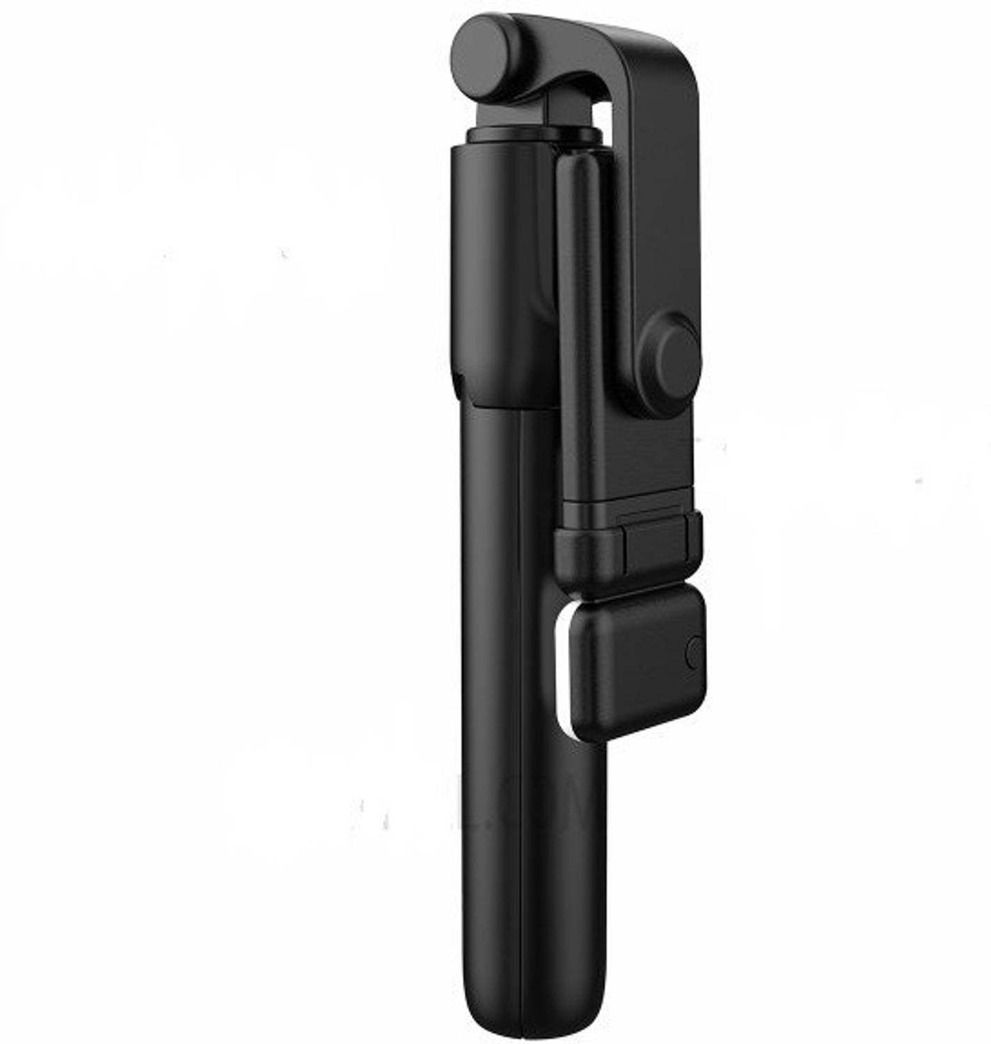 HIFY Selfie stick Material is ABS Plastic & functionally 270°rotation clamp with adjustable knob. You could rotate and select horizontal or vertical camera mode to achieve the best shooting angle Selfie Stick Tripod with Bluetooth Remote. Tripod Tripod