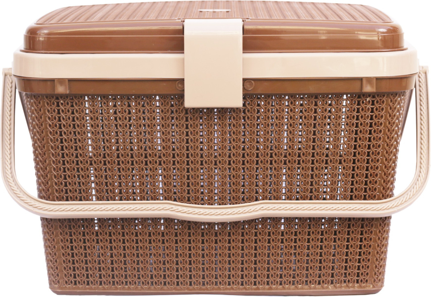 Image of GALOOF Plastic 25L Multi Utility Picnic Basket /Cloth Storage /Shopping Basket /Toy Storage Storage Basket