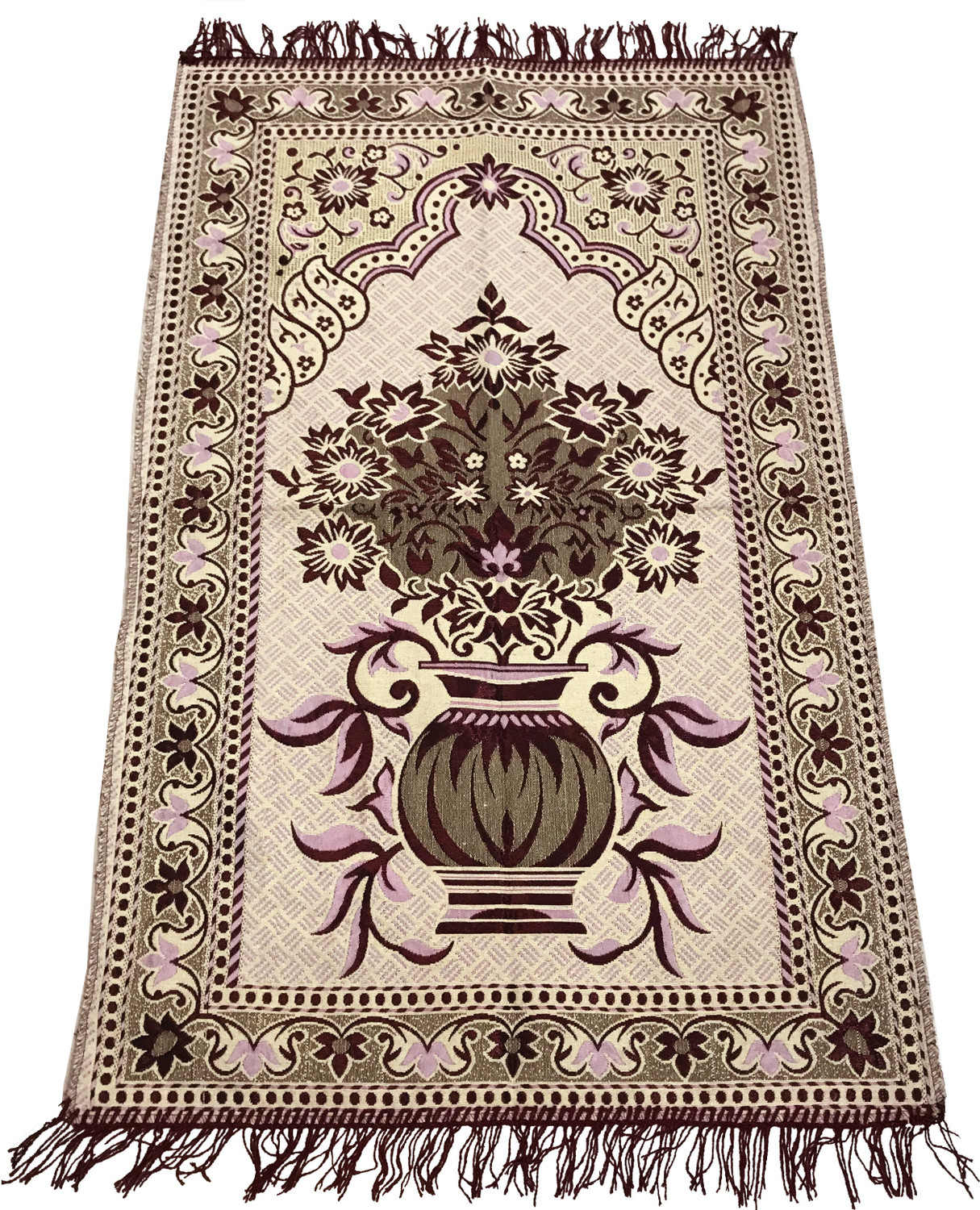 Image of WEAVERS VILLA Cotton Prayer Mat